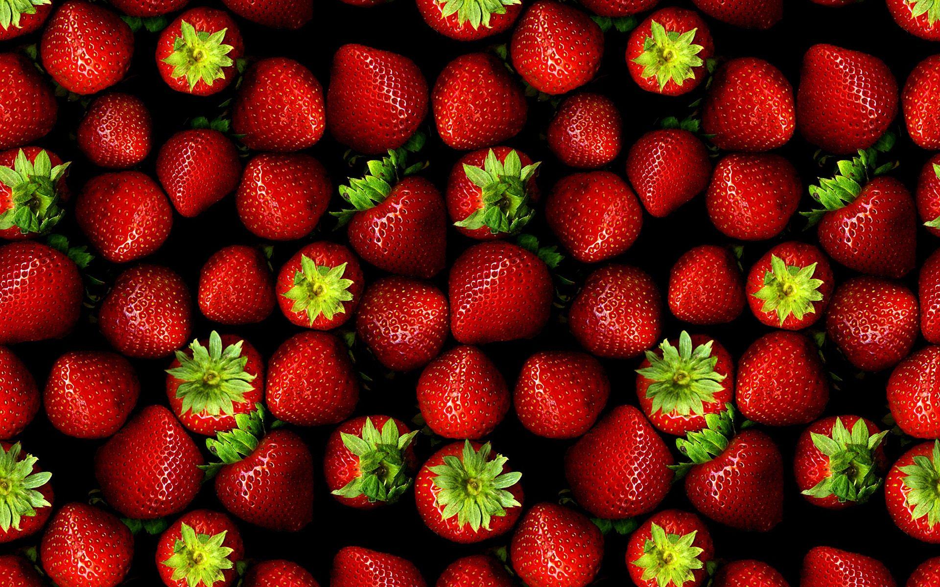 Strawberry Wallpaper 4 X 1200