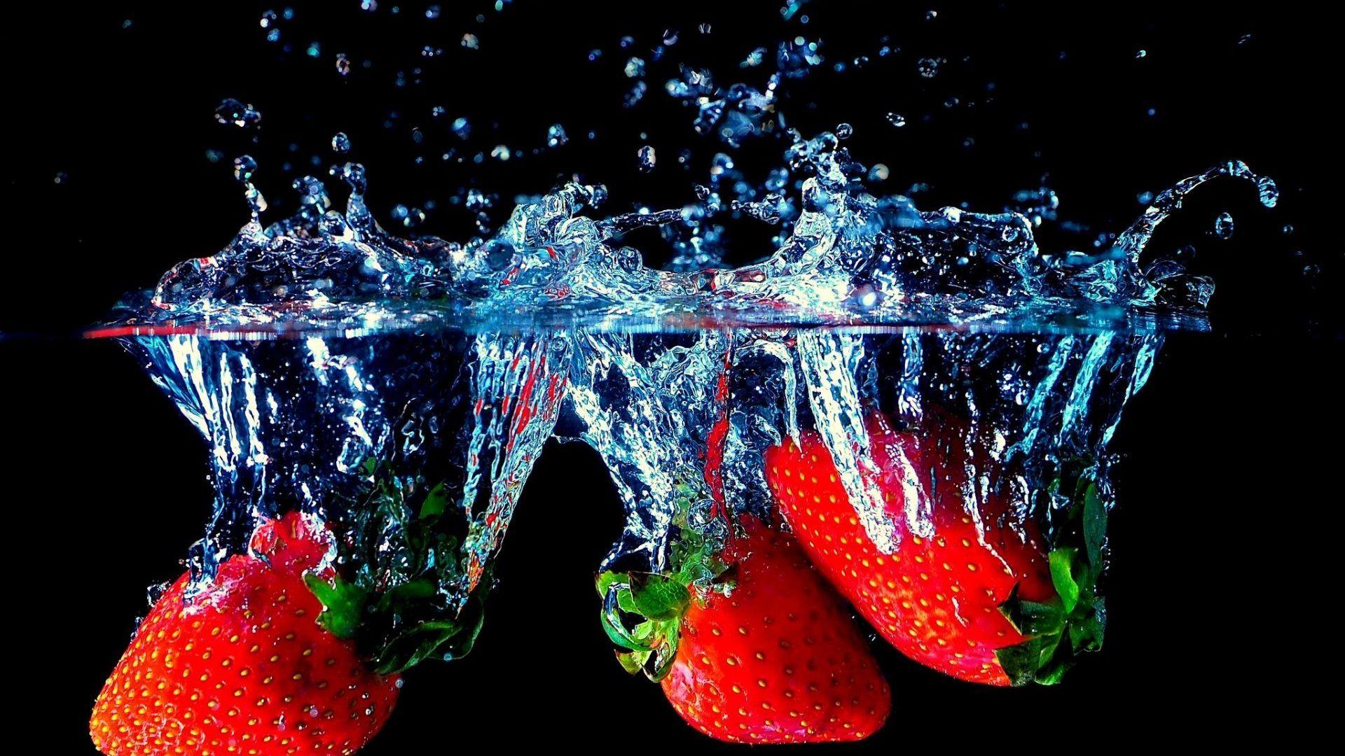 Strawberry wallpaper for desktop