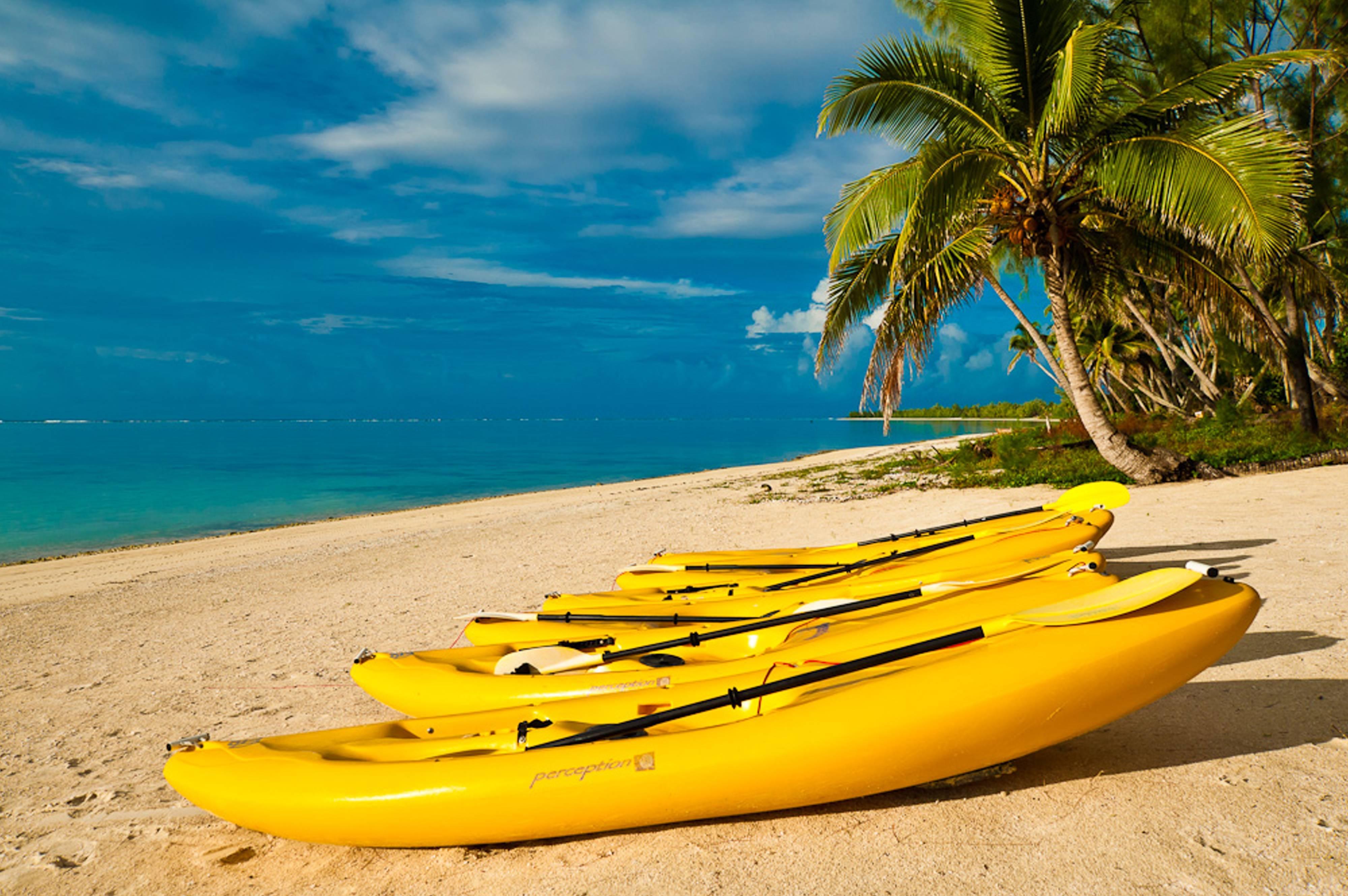 Wallpaper Rarotonga Beach
