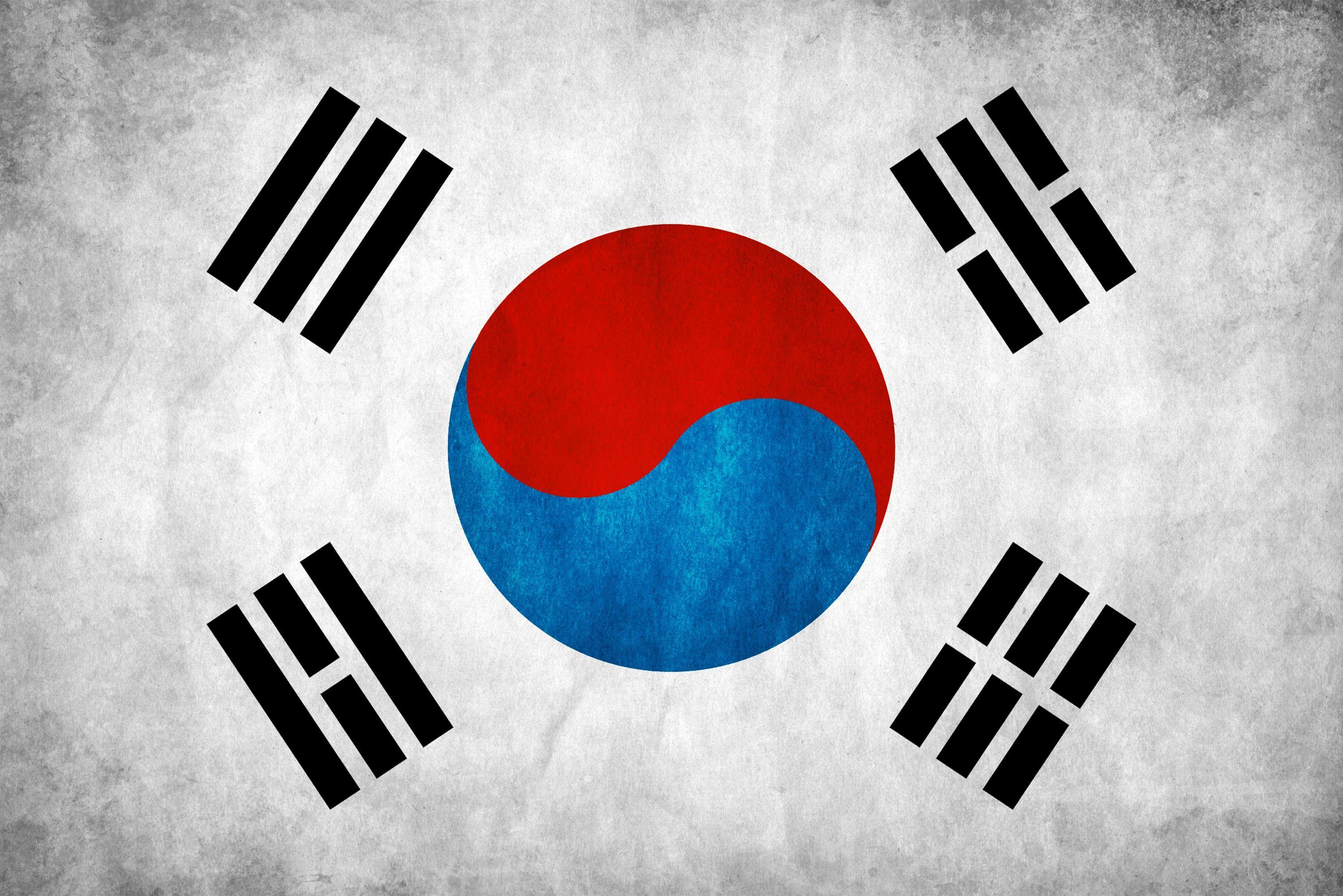 South Korean Flag. South Korea. South Korea, Korea, South korea travel