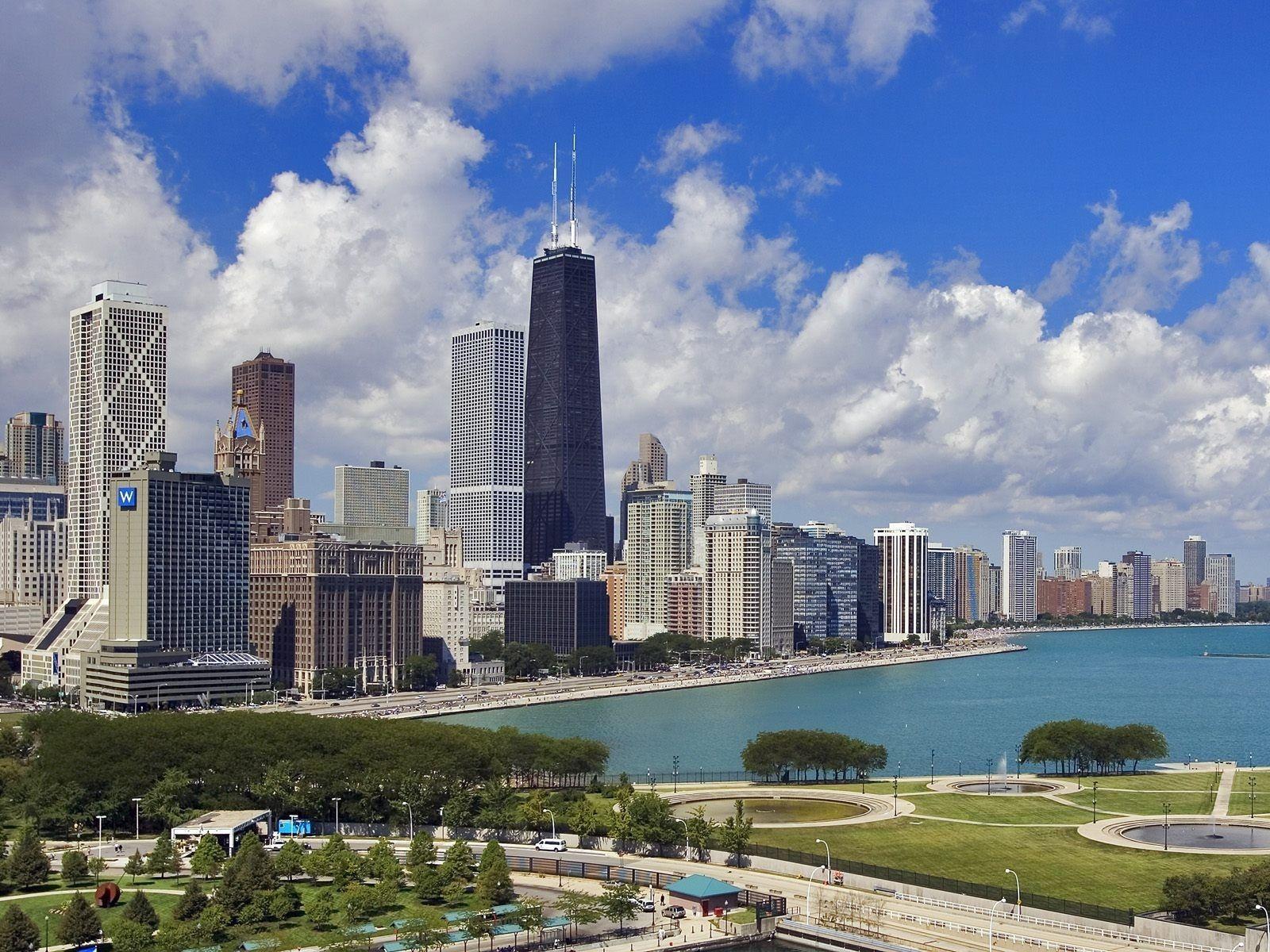 Chicago gold coast illinois cities cityscapes wallpaper