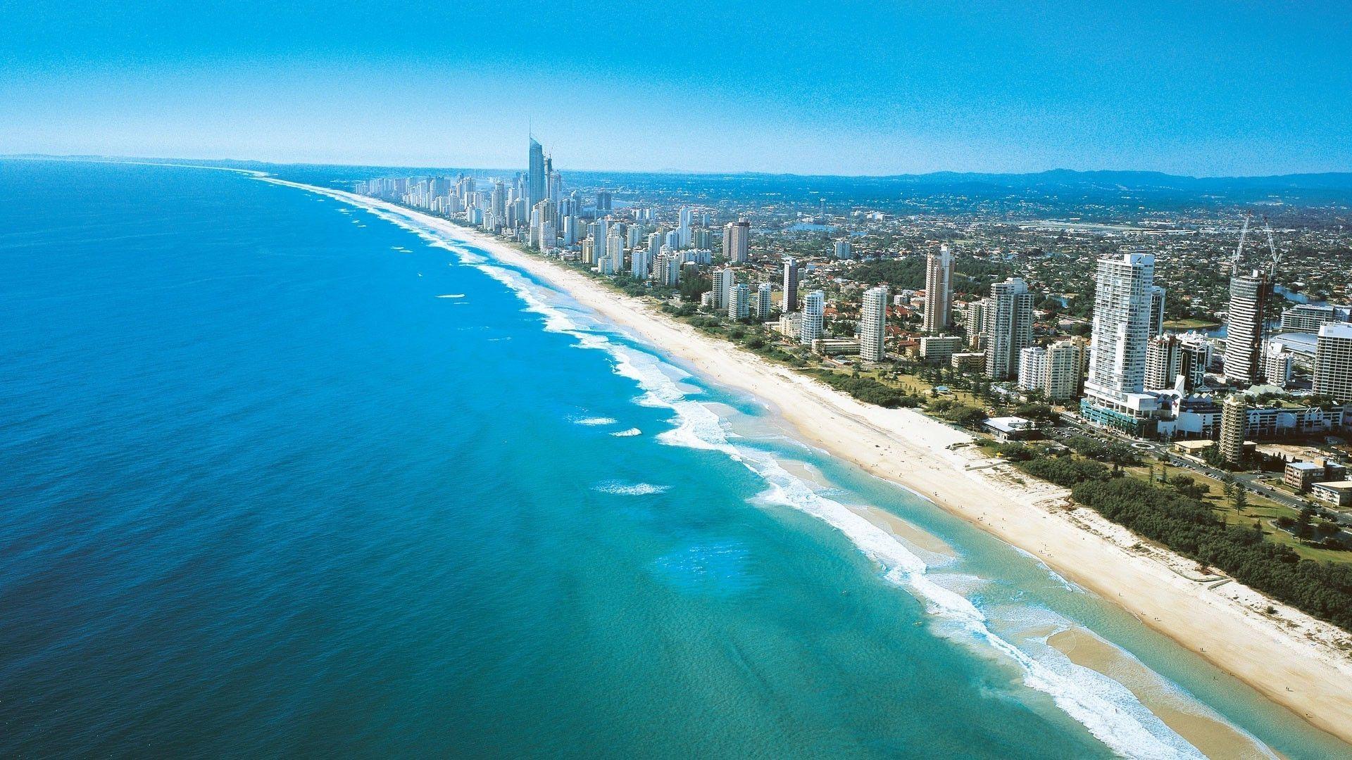 australia sea coast cityscape wallpaper and background