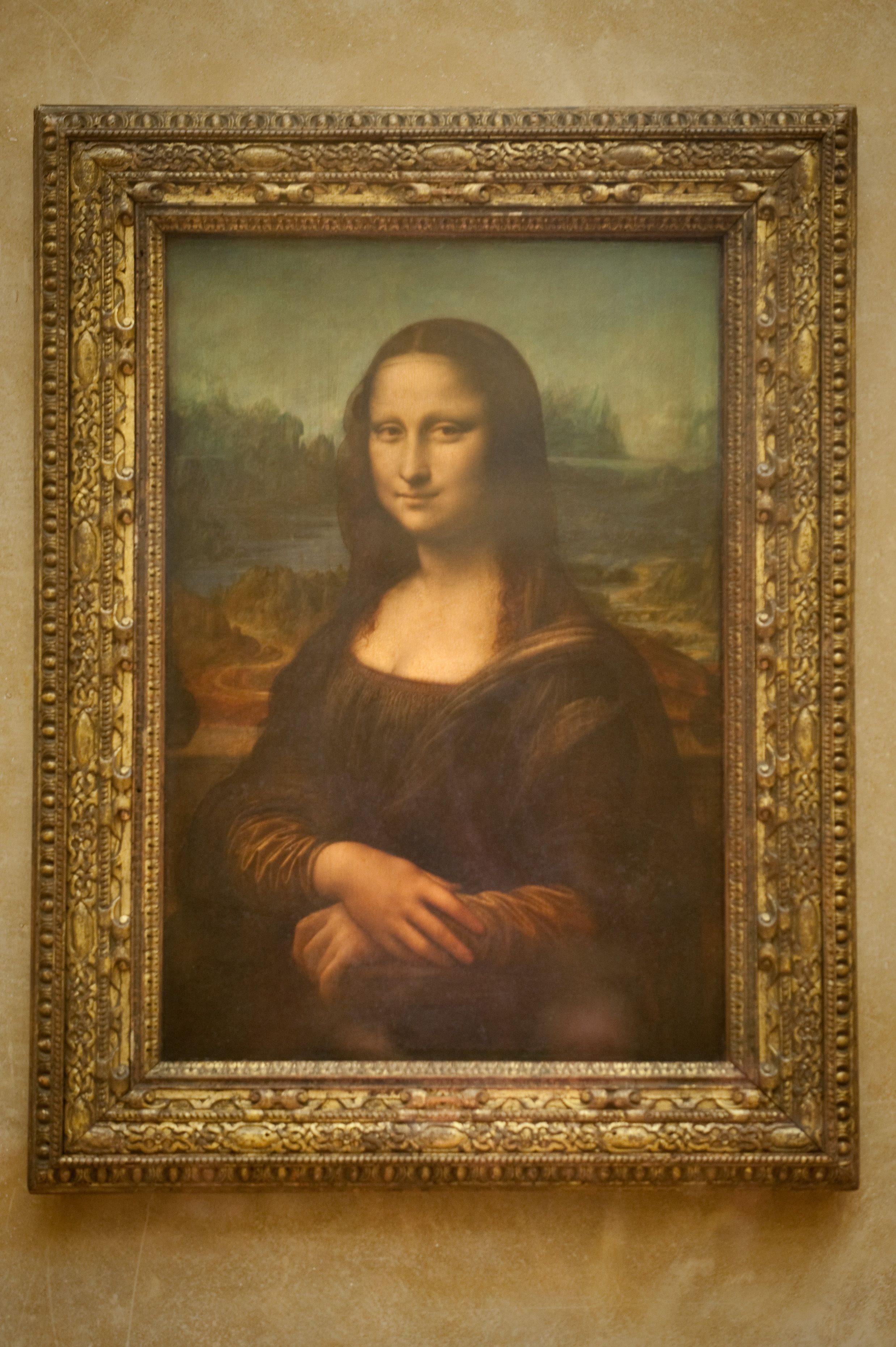 Леонардо да Винчи Мона Лиза цифры