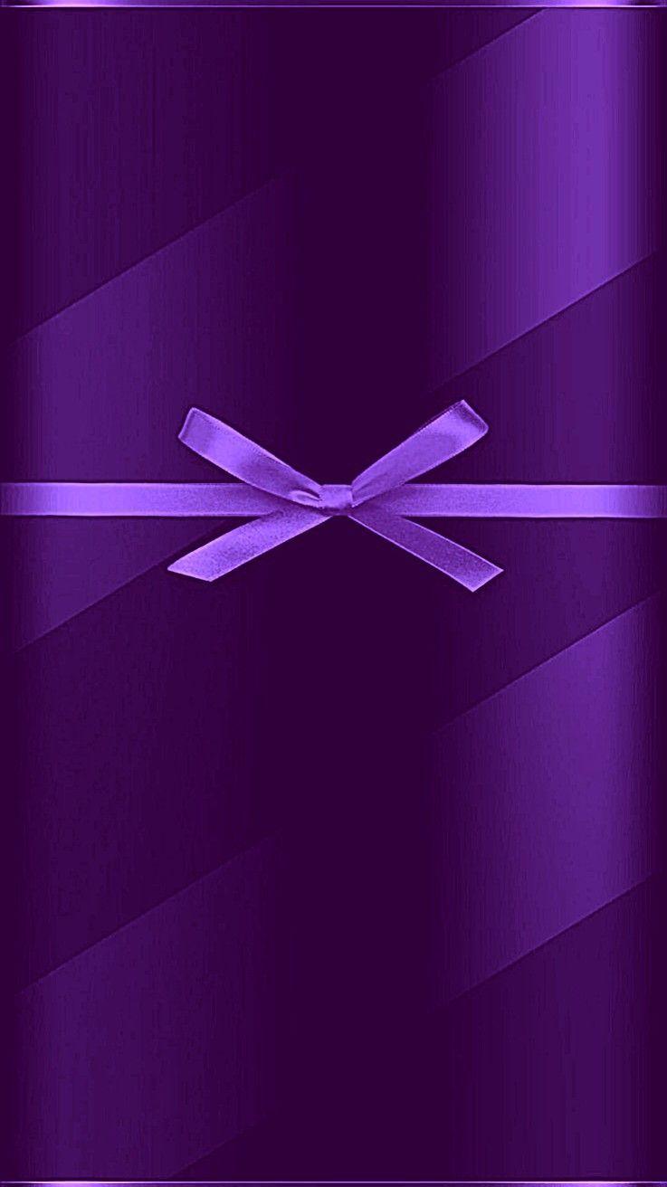 Purple Phone Wallpaper. Purple wallpaper, Phone wallpaper, Bow wallpaper
