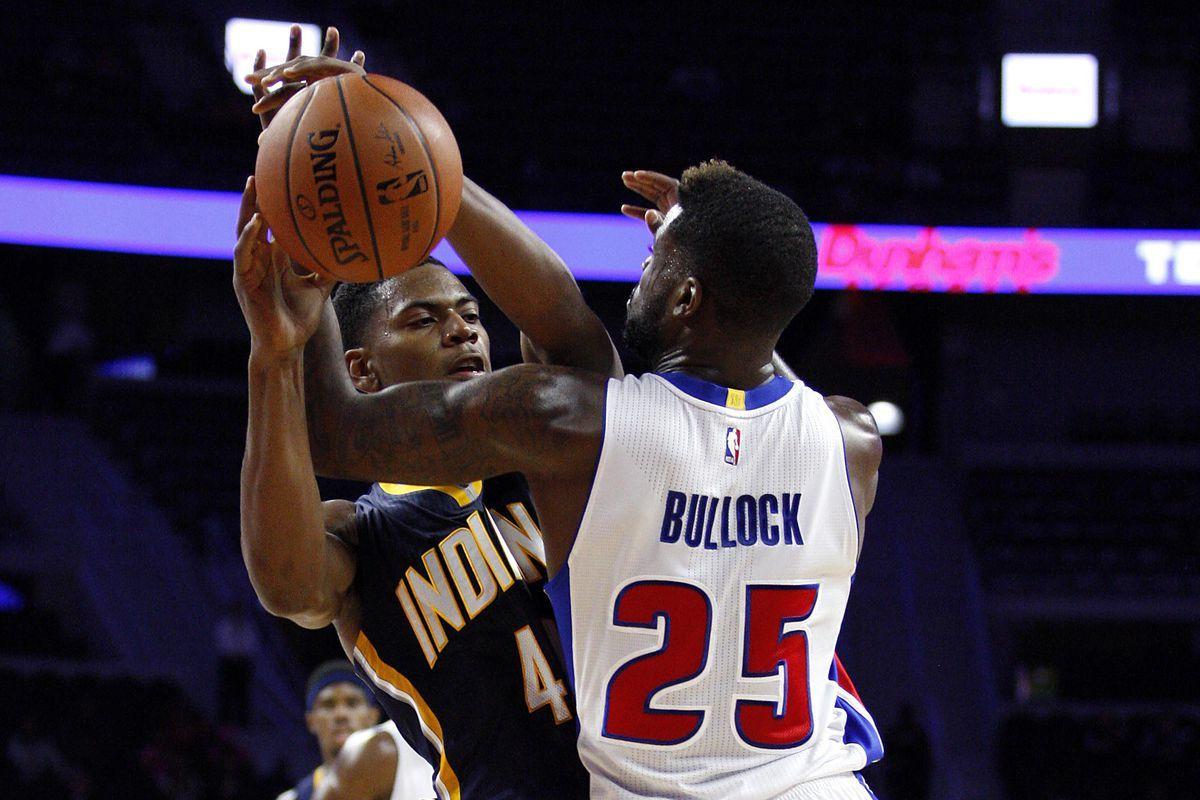 Pistons preview: Reggie Bullock battles for roster spot, future