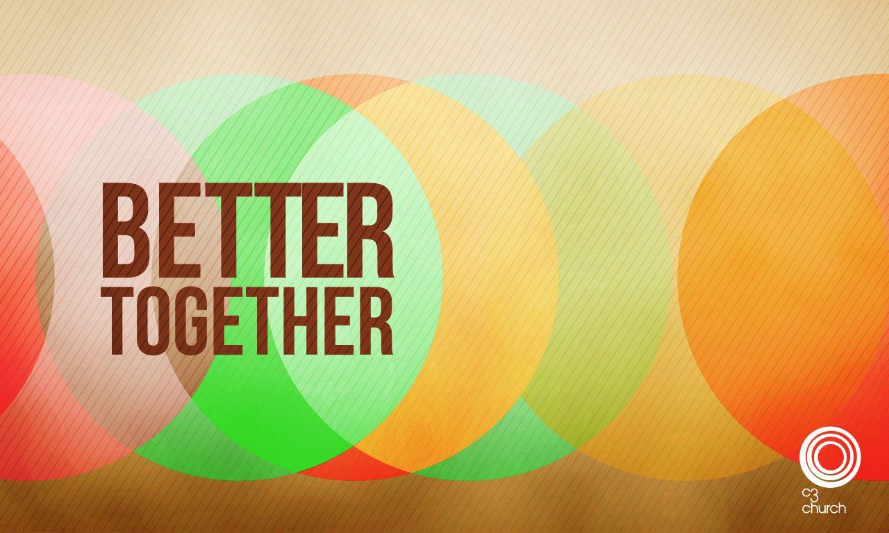 Better together, partie Prier ensemble par Thierry Moehr