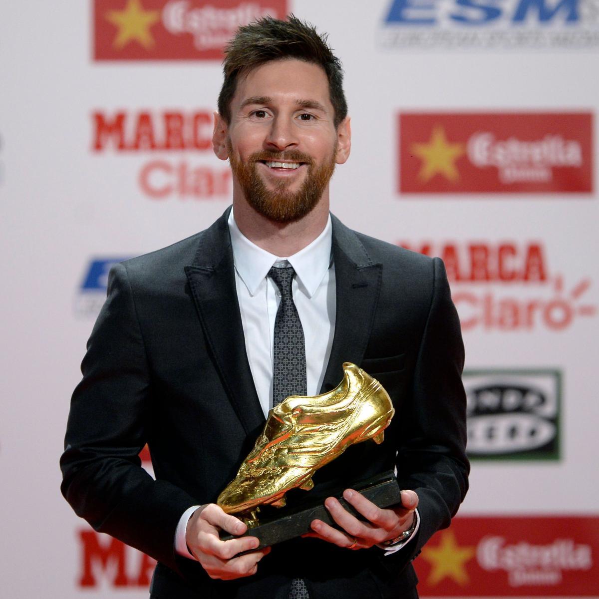 Lionel Messi Awarded 4th European Golden Shoe, Ties Cristiano