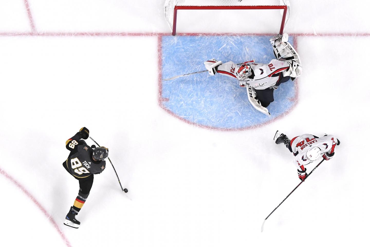 Watch: Braden Holtby's Save of the Year Preserves Caps' Victory Over