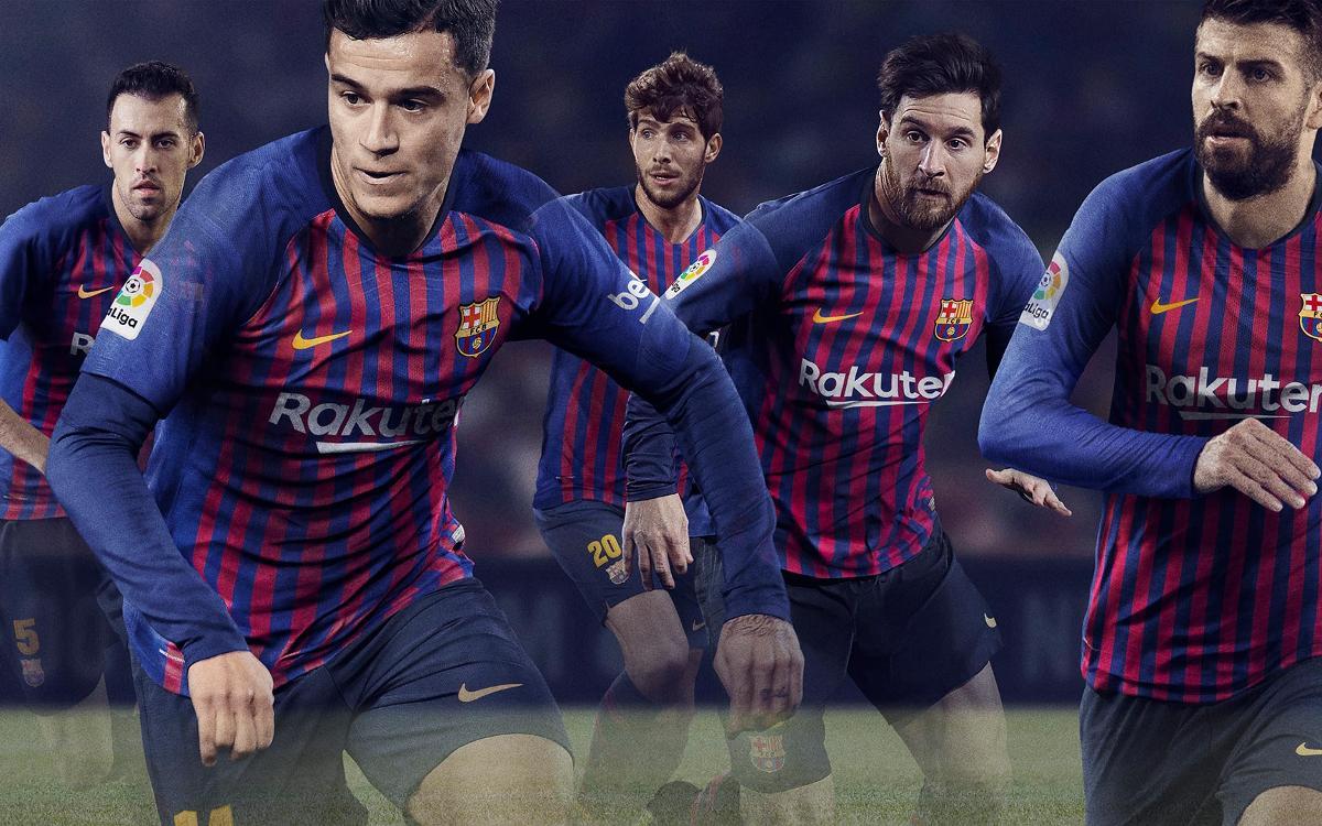 FC Barcelona Unveils New Nike Kit For 2018 19 Season