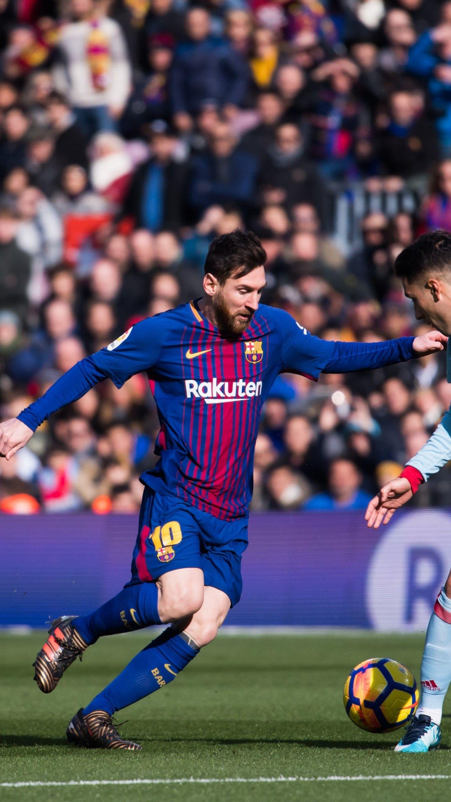 Wallpaper Lionel Messi, Barcelona, FCB, soccer, 4K, Sport