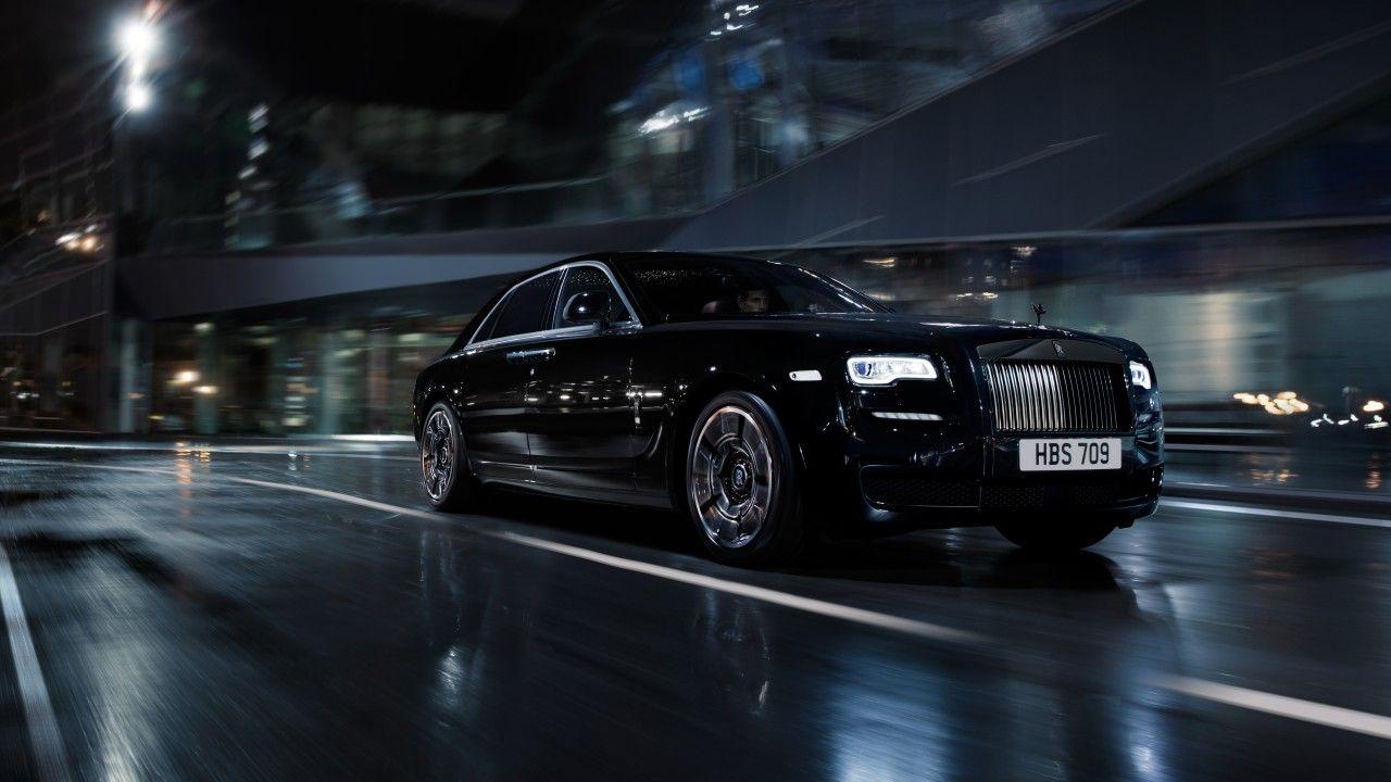 Wallpaper Rolls Royce Wraith Black Badge, Geneva Auto Show 2016