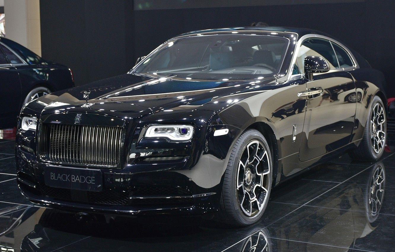 Wallpaper Rolls Royce, The Dealership, Rolls Royce Wraith Black