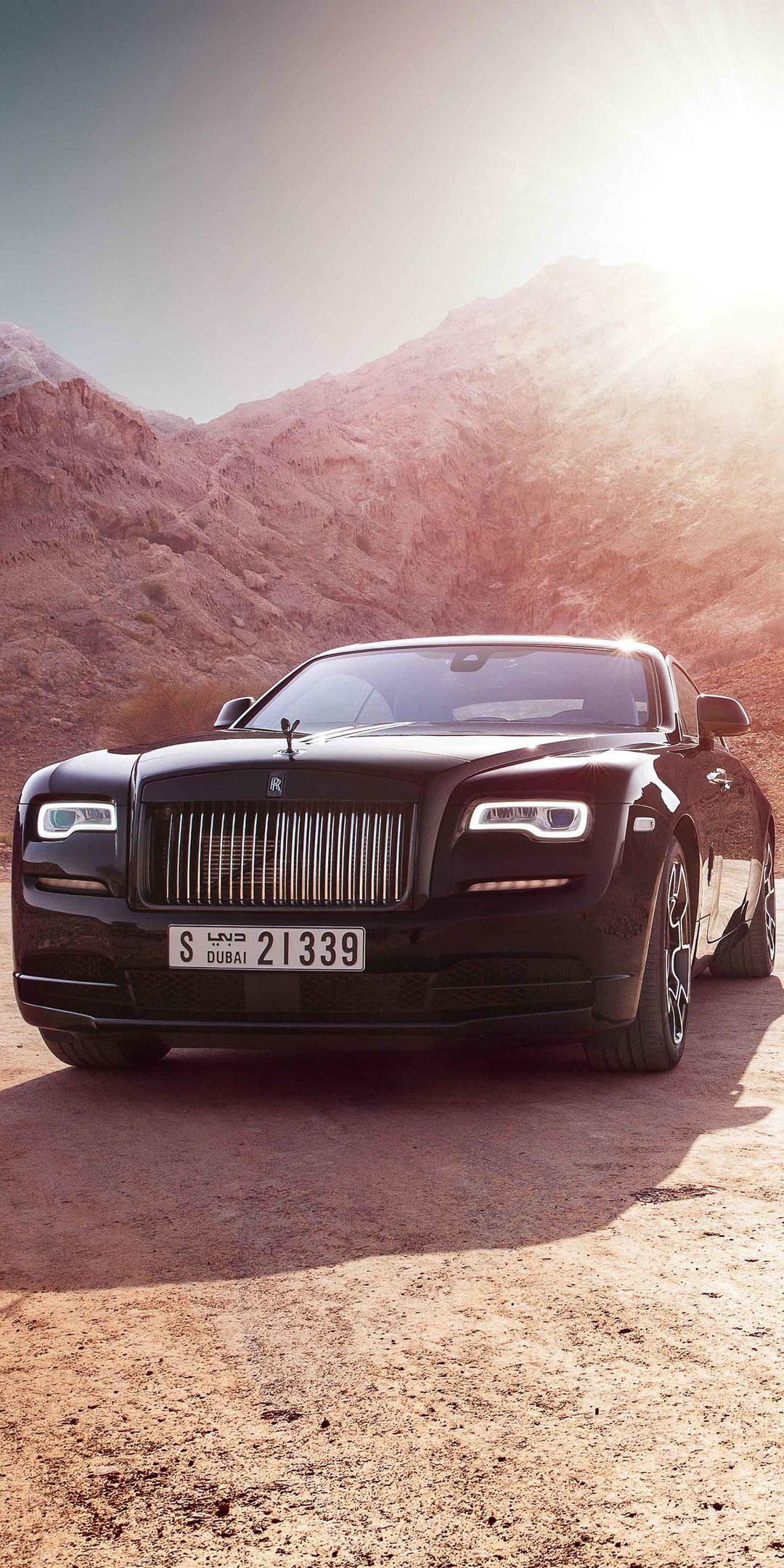 Rolls Royce Wraith Black Badge 4k One Plus 5T, Honor 7x