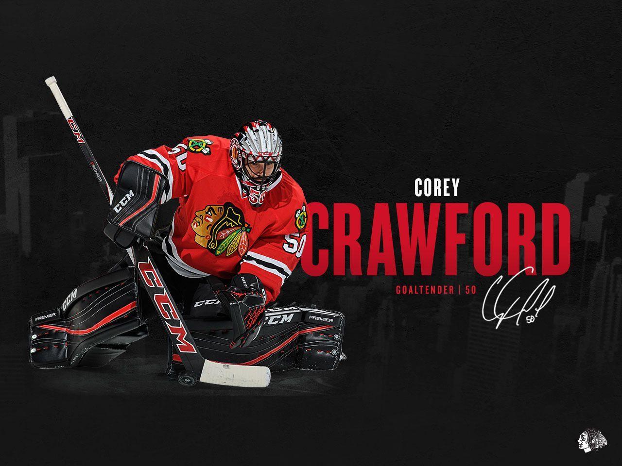 Corey Crawford. #Crow #Blackhawks. Our Chicago Blackhawks