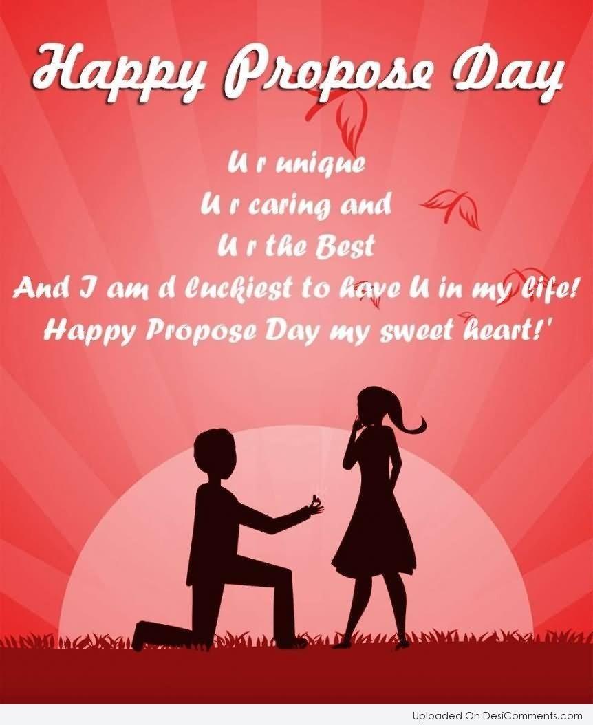 Happy Propose day shayari sms image 2016 for whatsapp