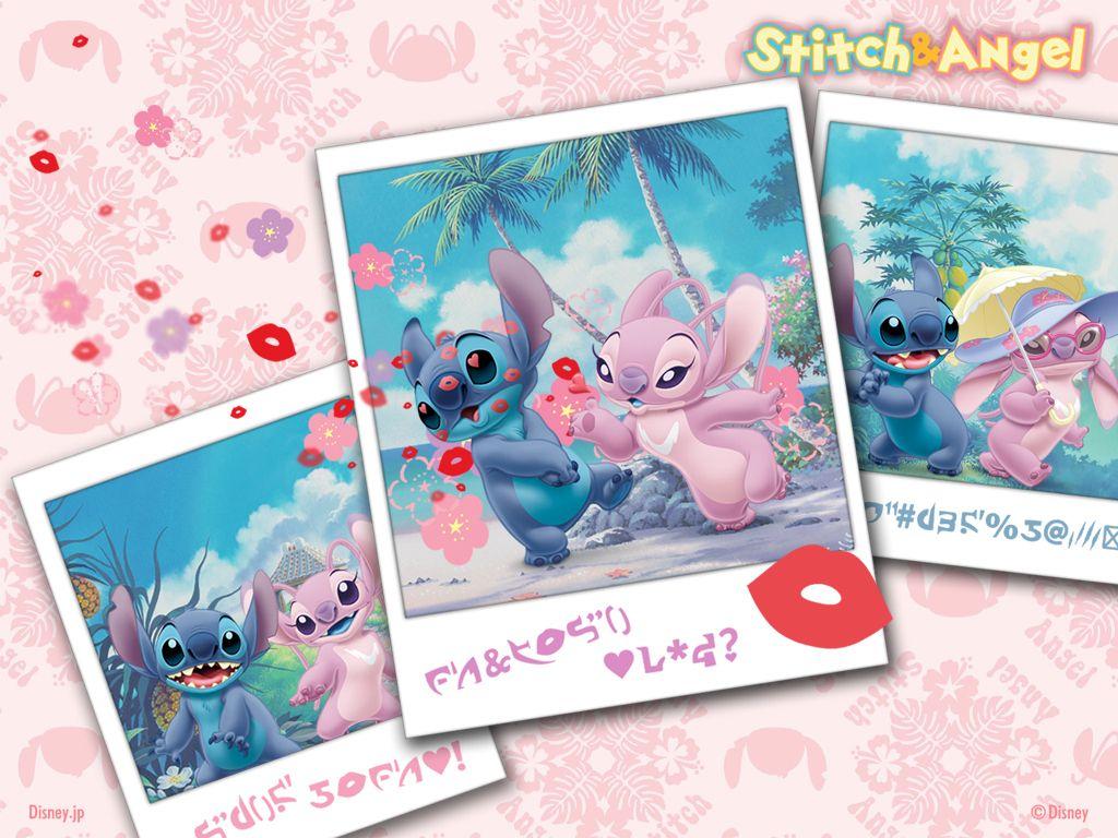 Disney image Stitch&Angel HD wallpaper and background photo