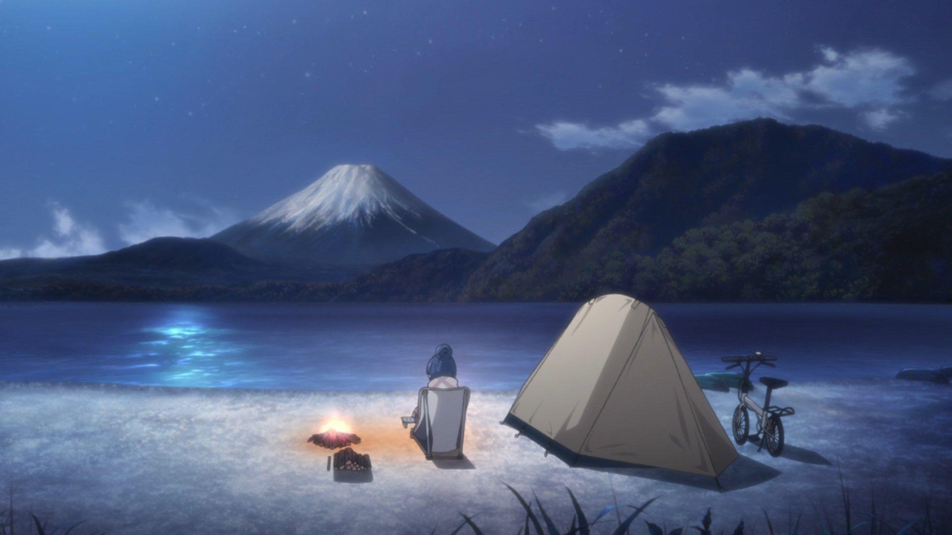 Laid Back Camp Wallpaper 7 X 1080