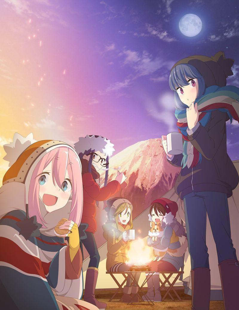 Laid Back Camp Anime Hits Japanese TV On 1 4 2018. Anime Stuffs
