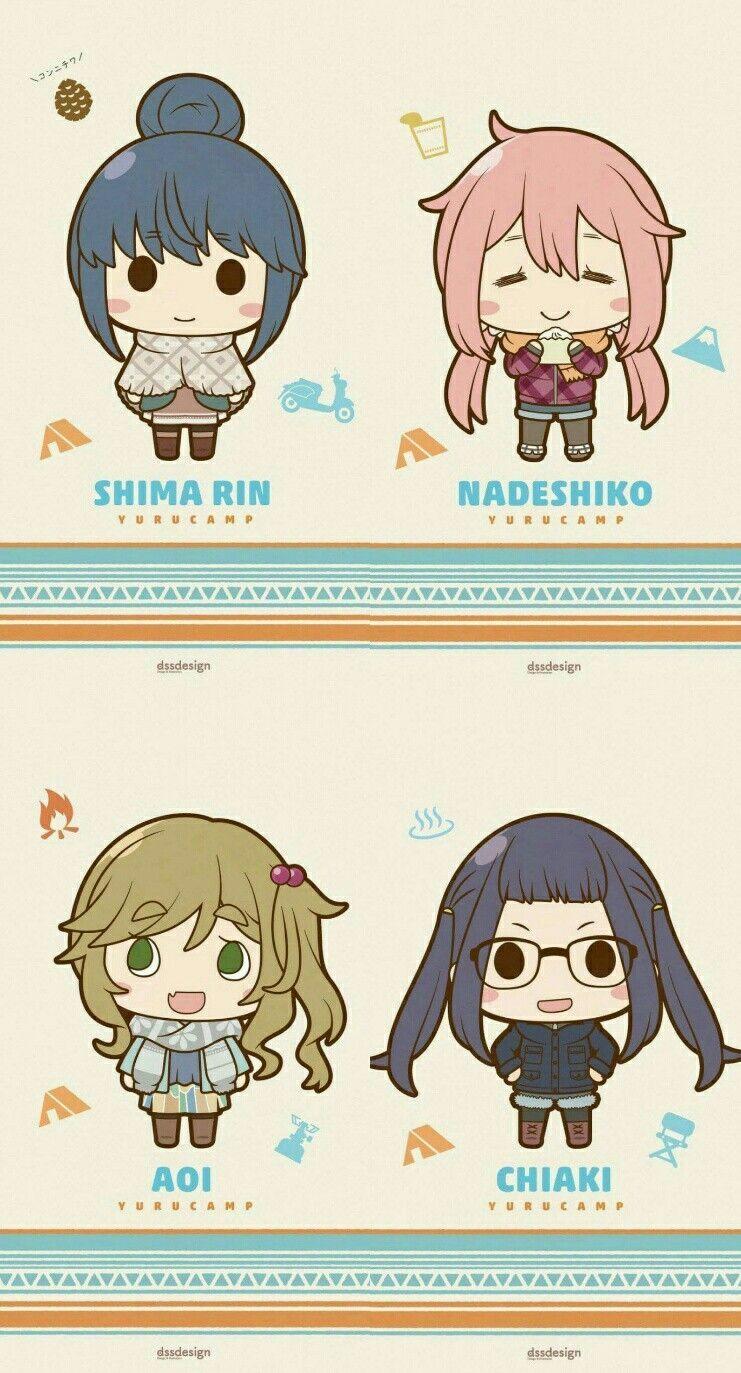 Yuru Camp ∆ wallpaper. Laid Back Camp. Camping, Anime
