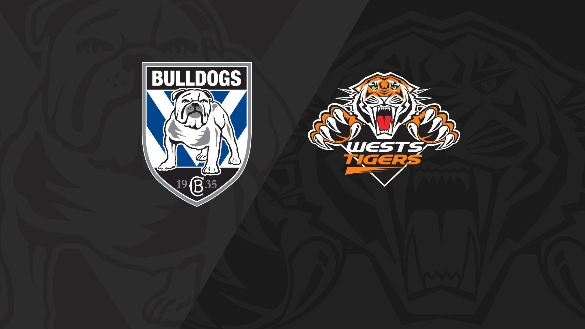 Full Match Replay: Bulldogs v Wests Tigers 2018
