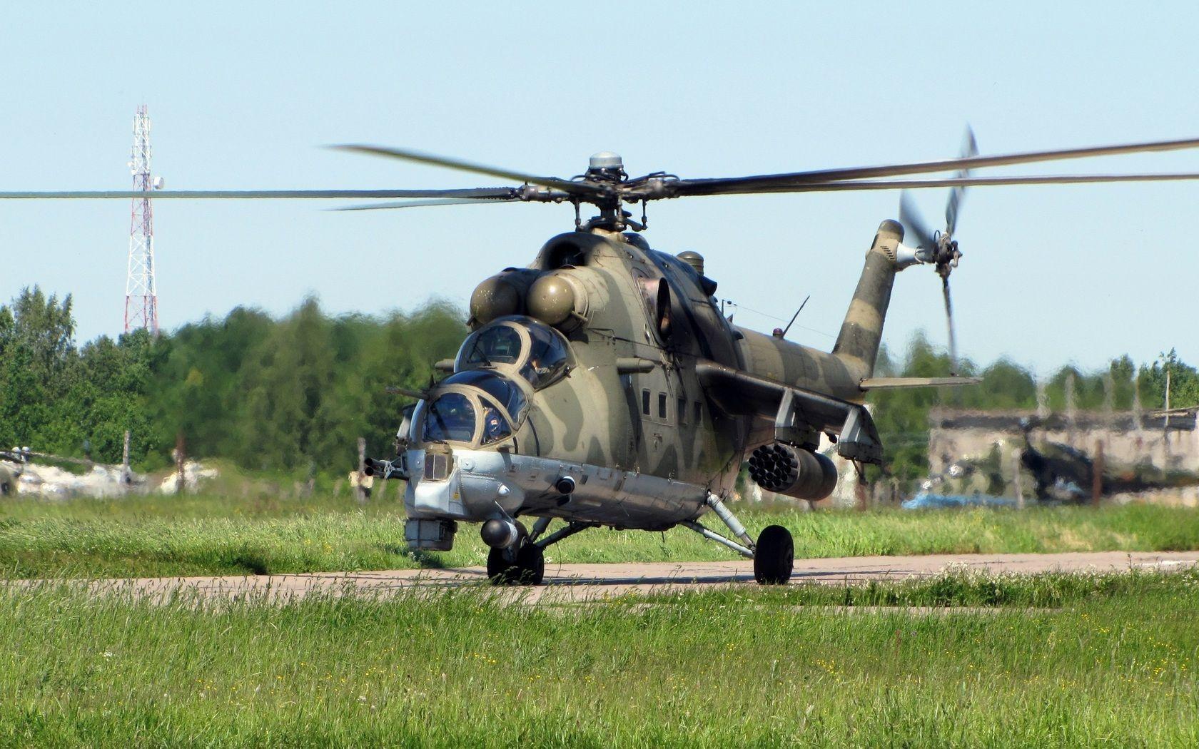 Russian Mi 24 Helicopter Wallpaper