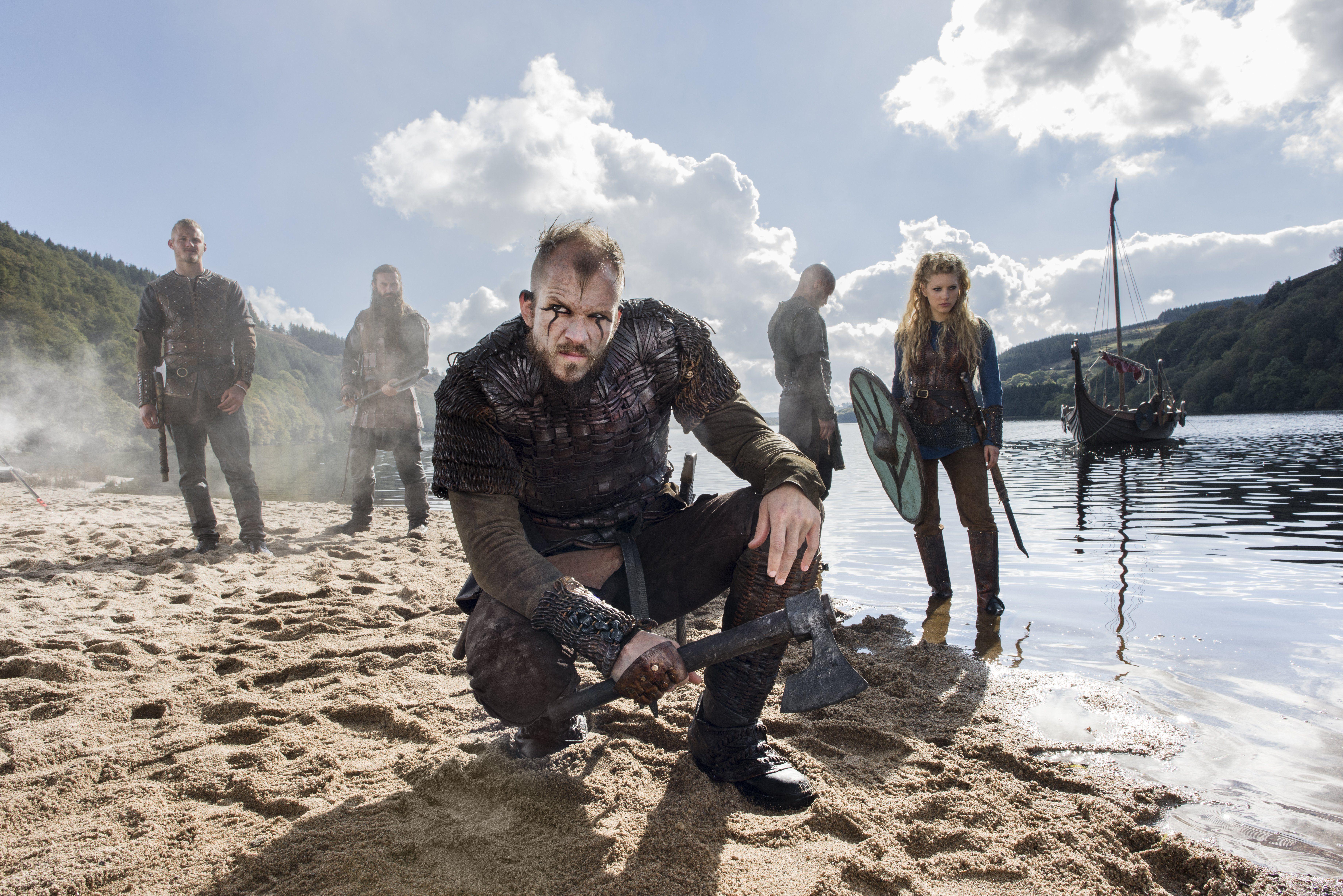 Vikings (TV Series) image Vikings Floki, Bjorn, Ragnar Lothbrok