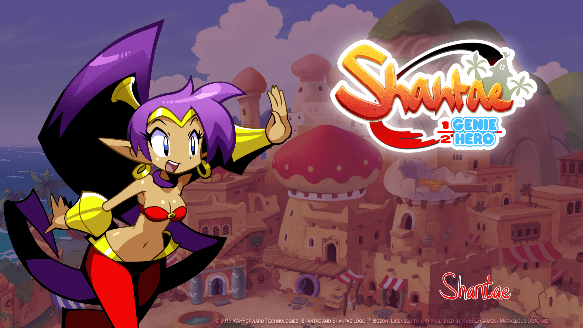 Shantae: Half Genie Hero HD Wallpaper 6 X 1080