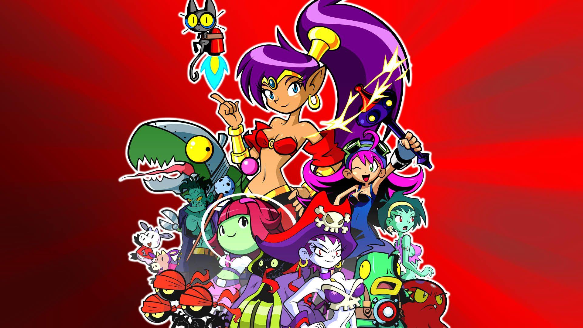 Shantae and friends. Wallpaper from Shantae: Risky's Revenge