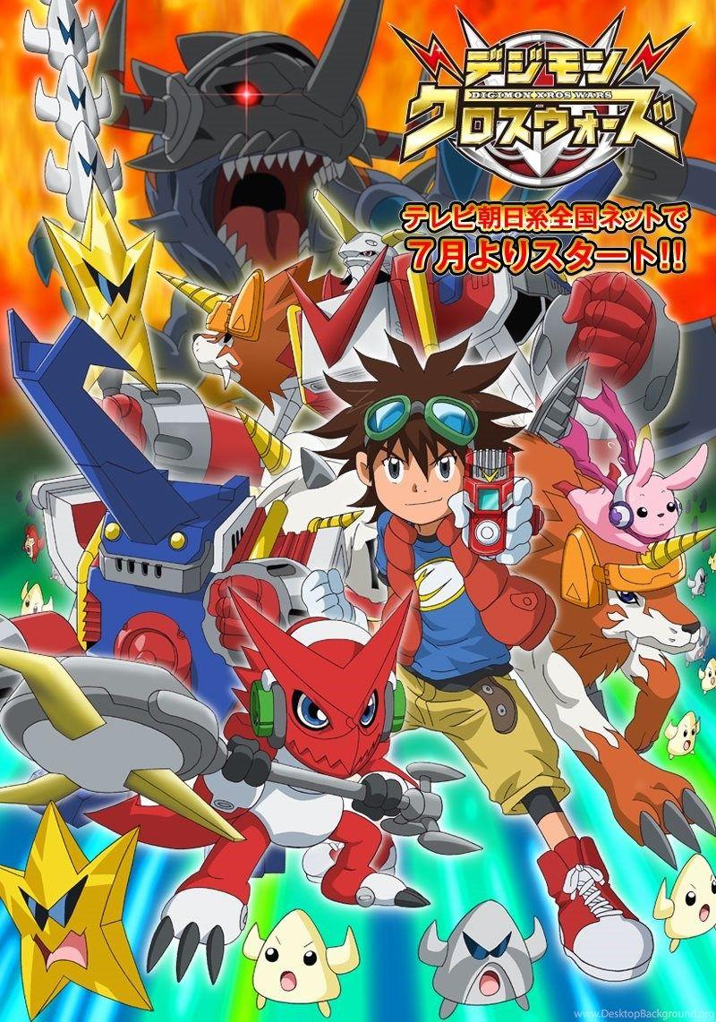 Digimon Xros Wars Cross Wars By Taihjkl Desktop Background