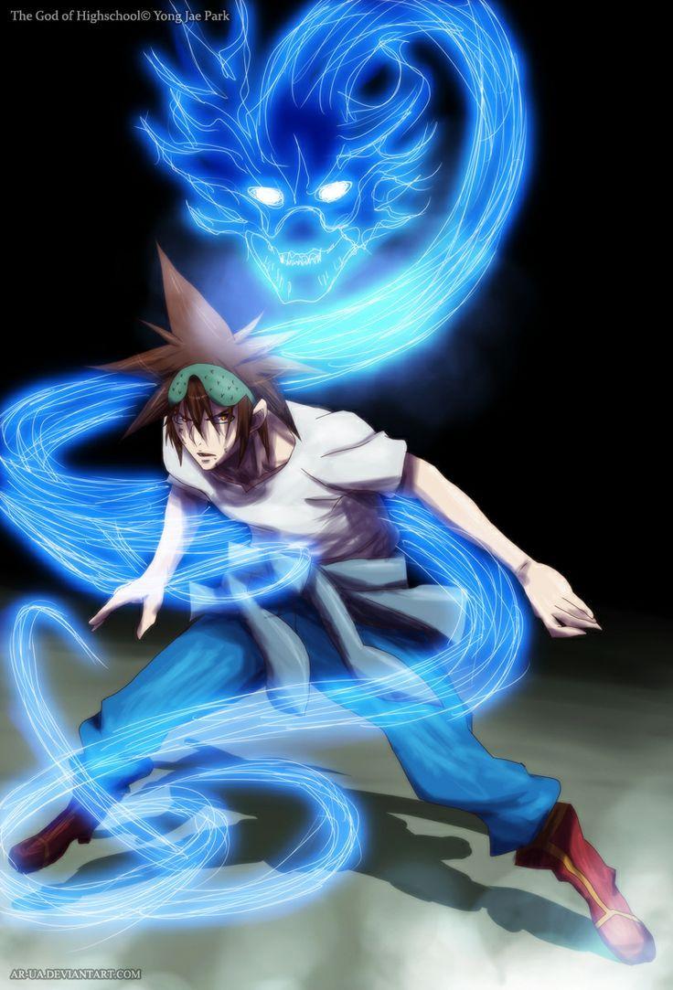 Jin Mori God of High School God Form 4K Wallpaper #5.2335