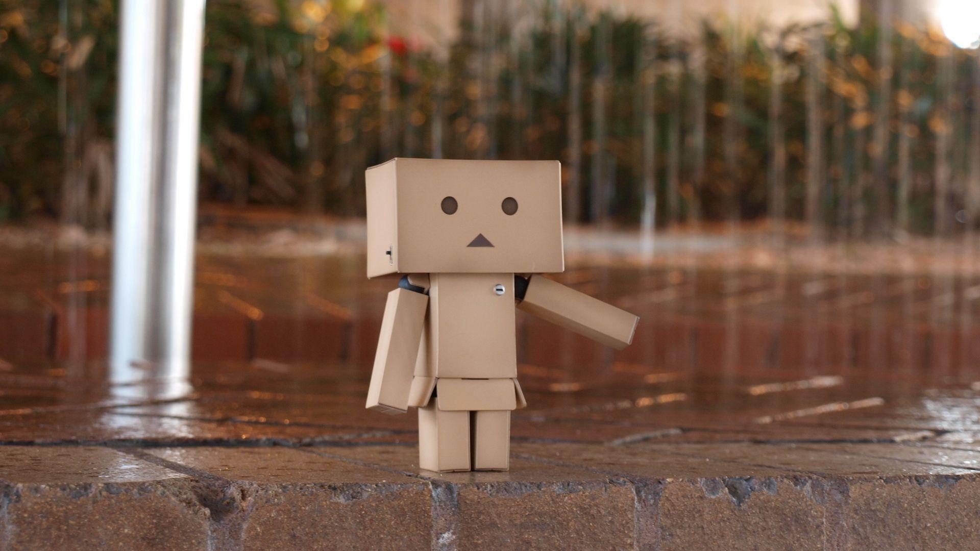 Image Danboard, Sad, Cardboard Robot, Product Design, Robot HD