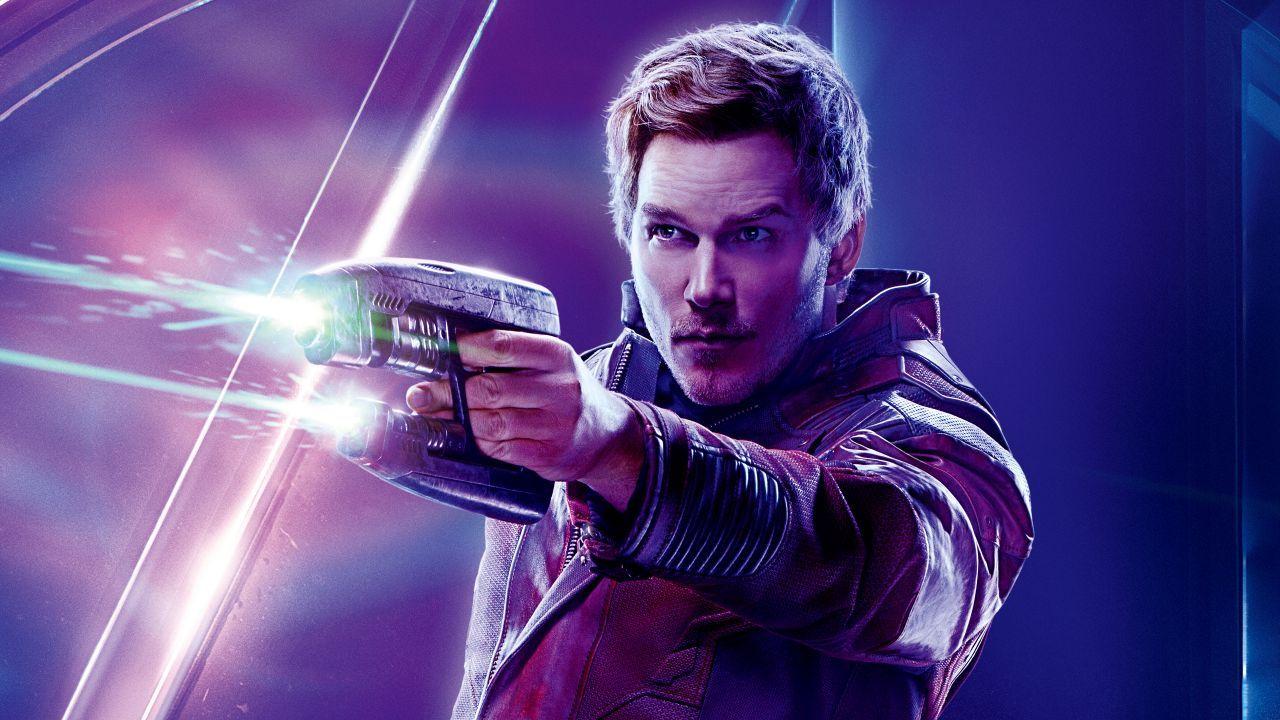 Wallpapers Avengers: Infinity War, Chris Pratt, Peter Quill, Star