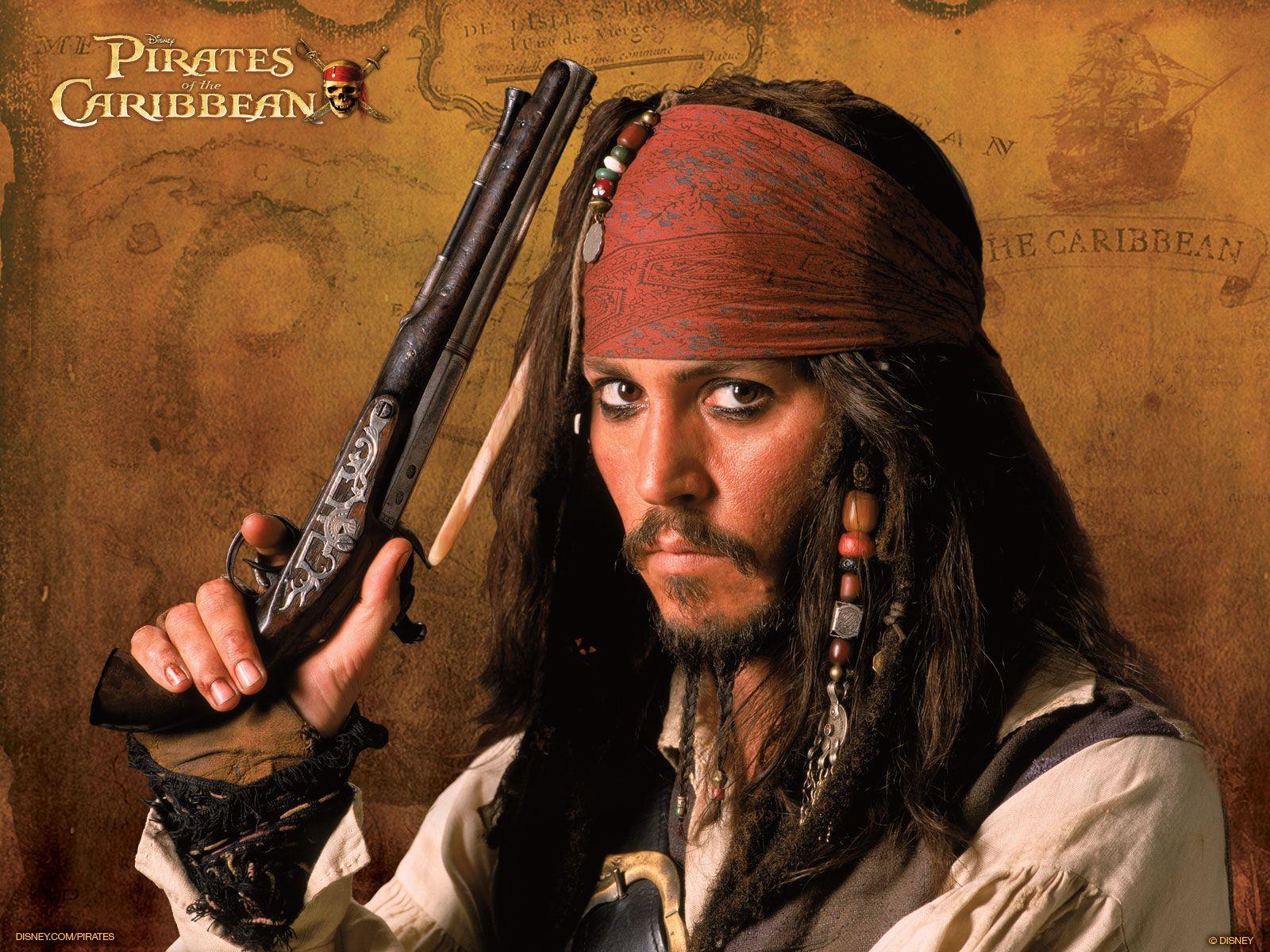 Johnny Depp As Captain Jack Sparrow Computer Wallpaper, Desktop
