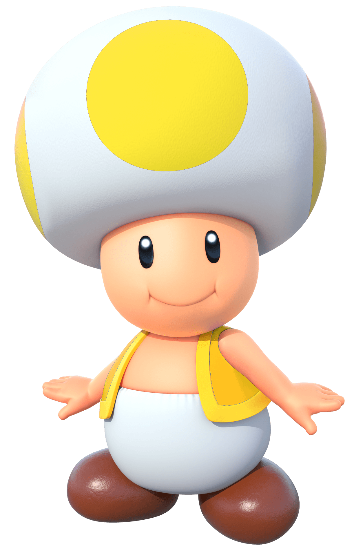 Yellow Toad. The Mario Fanon