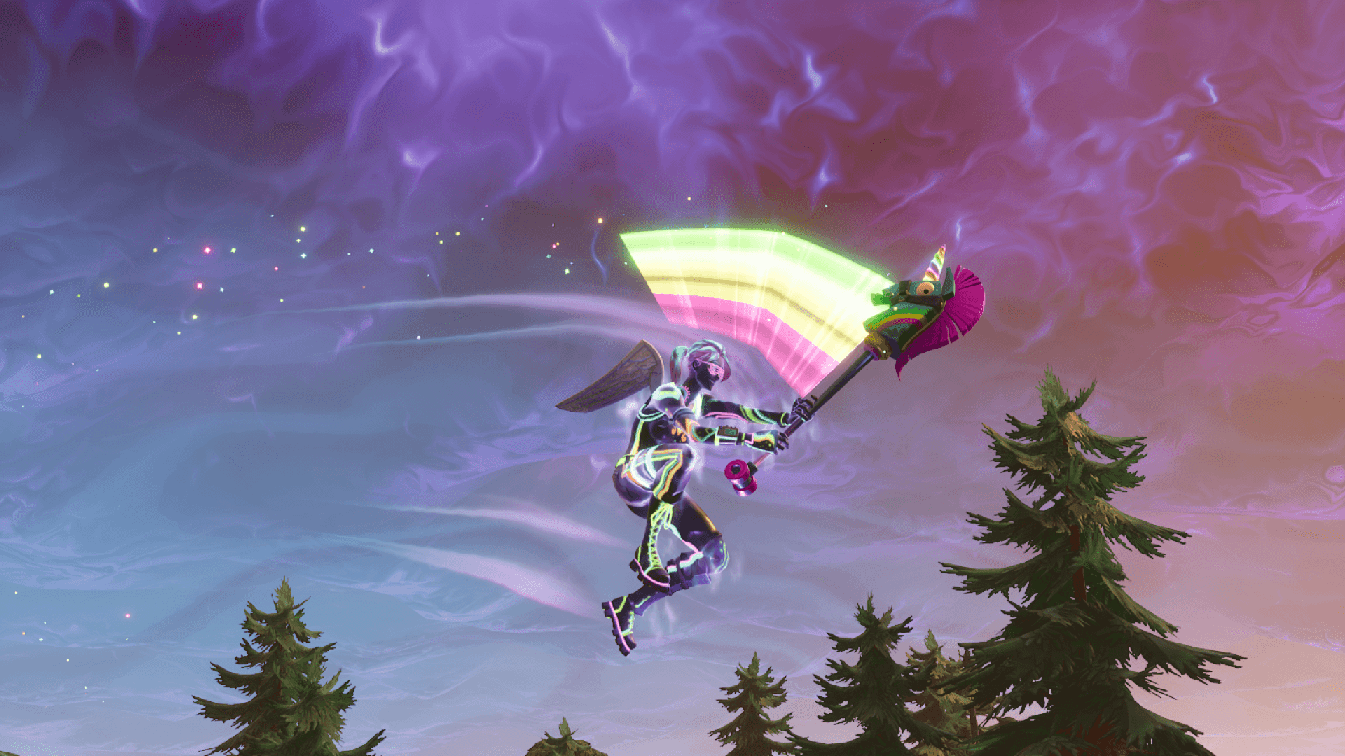 Nice Screenshot of Nitelite & Rainbow Smash