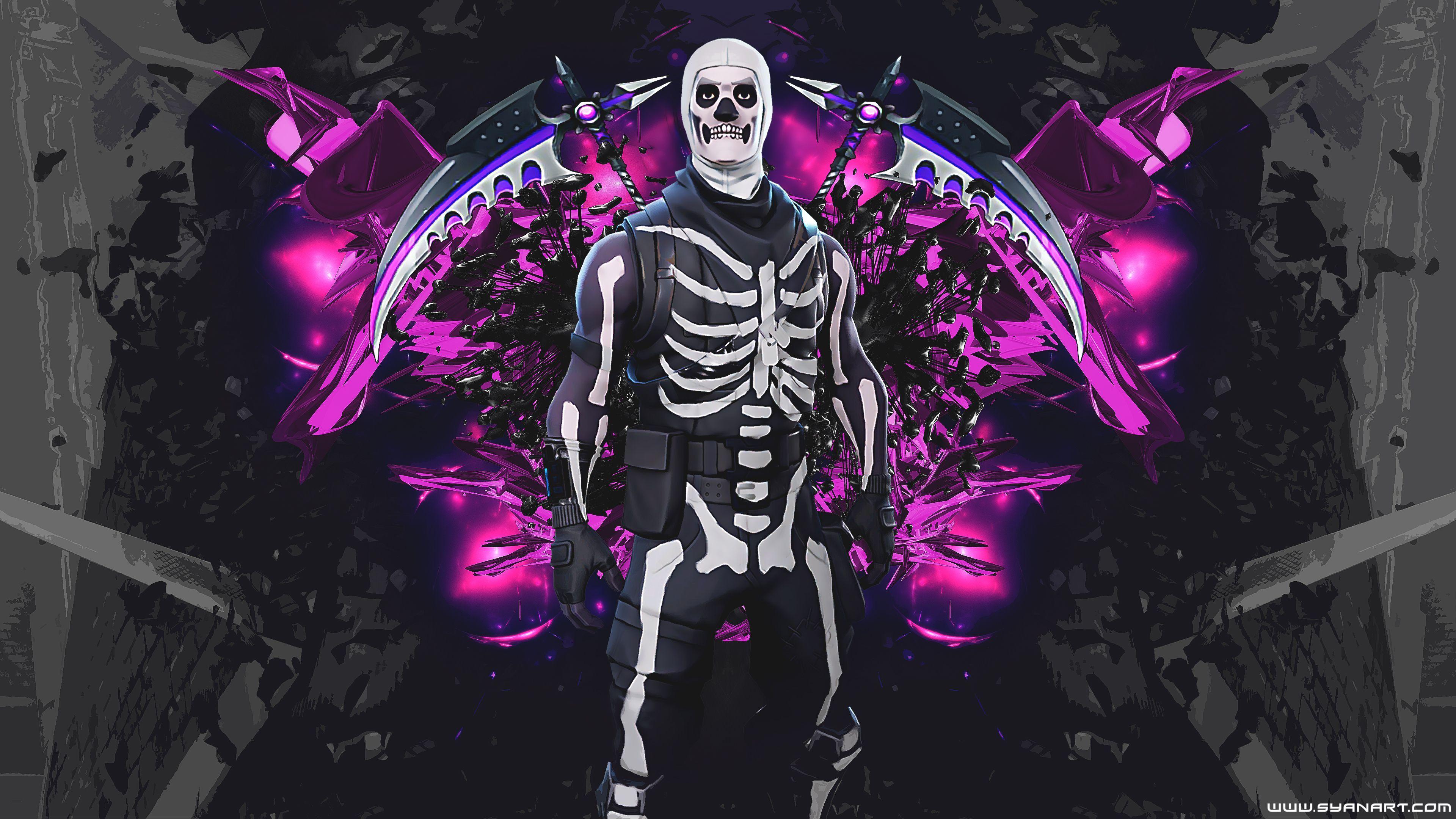 Skull Trooper Fortnite Cool Wallpaper Free Skull Trooper