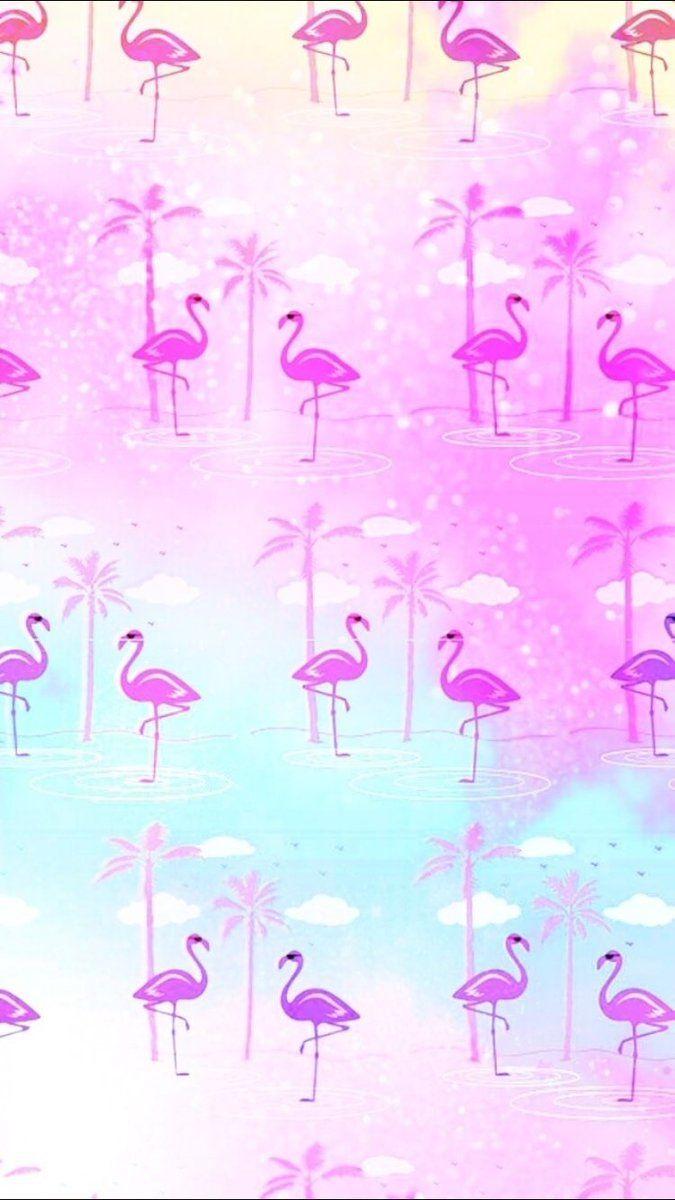 Cute Flamingo Wallpaper