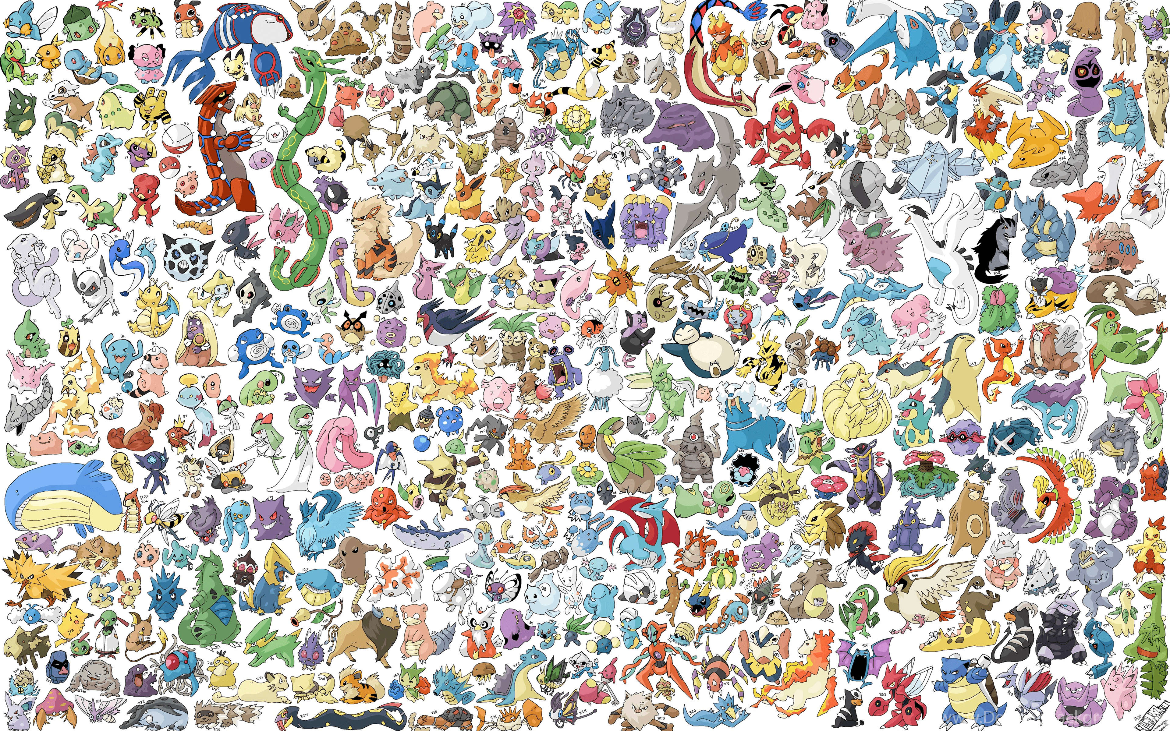 Pokemon Wallpaper Original 150 Desktop Background