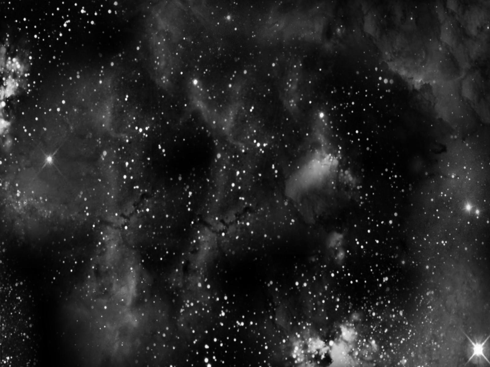 black with star wallpaper