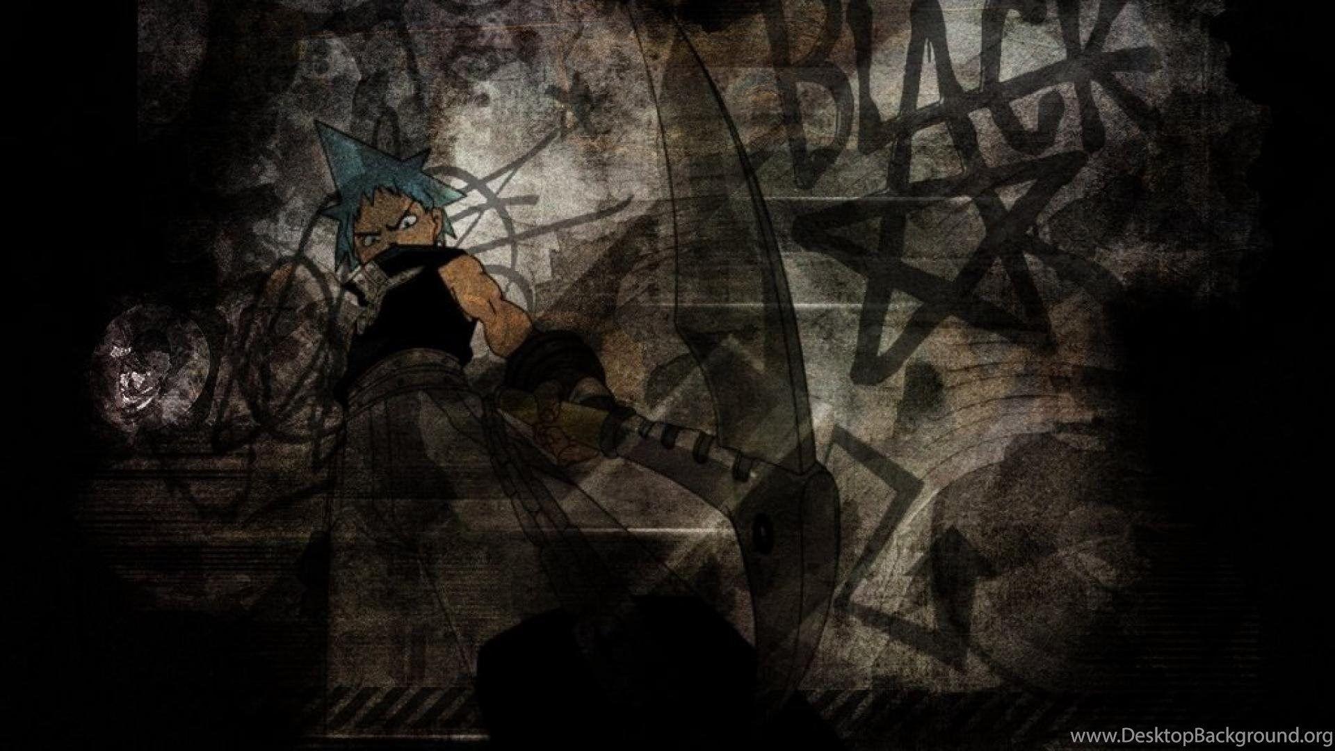 Black Star Midnight Wallpaper Soul Eater Anime Desktop Background