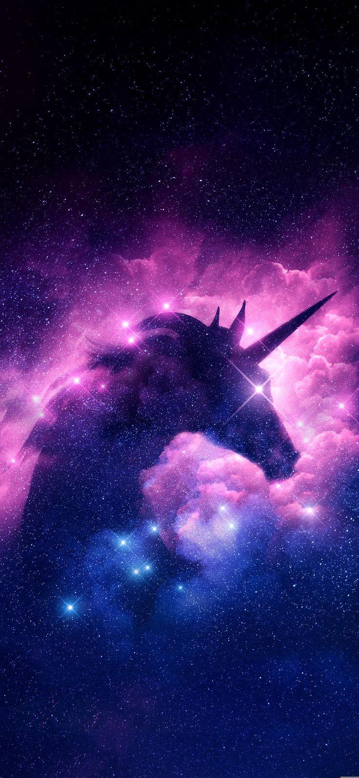 Unicorn Galaxy iPhone Wallpaper #galaxy #iphone #unicorn #wallpaper