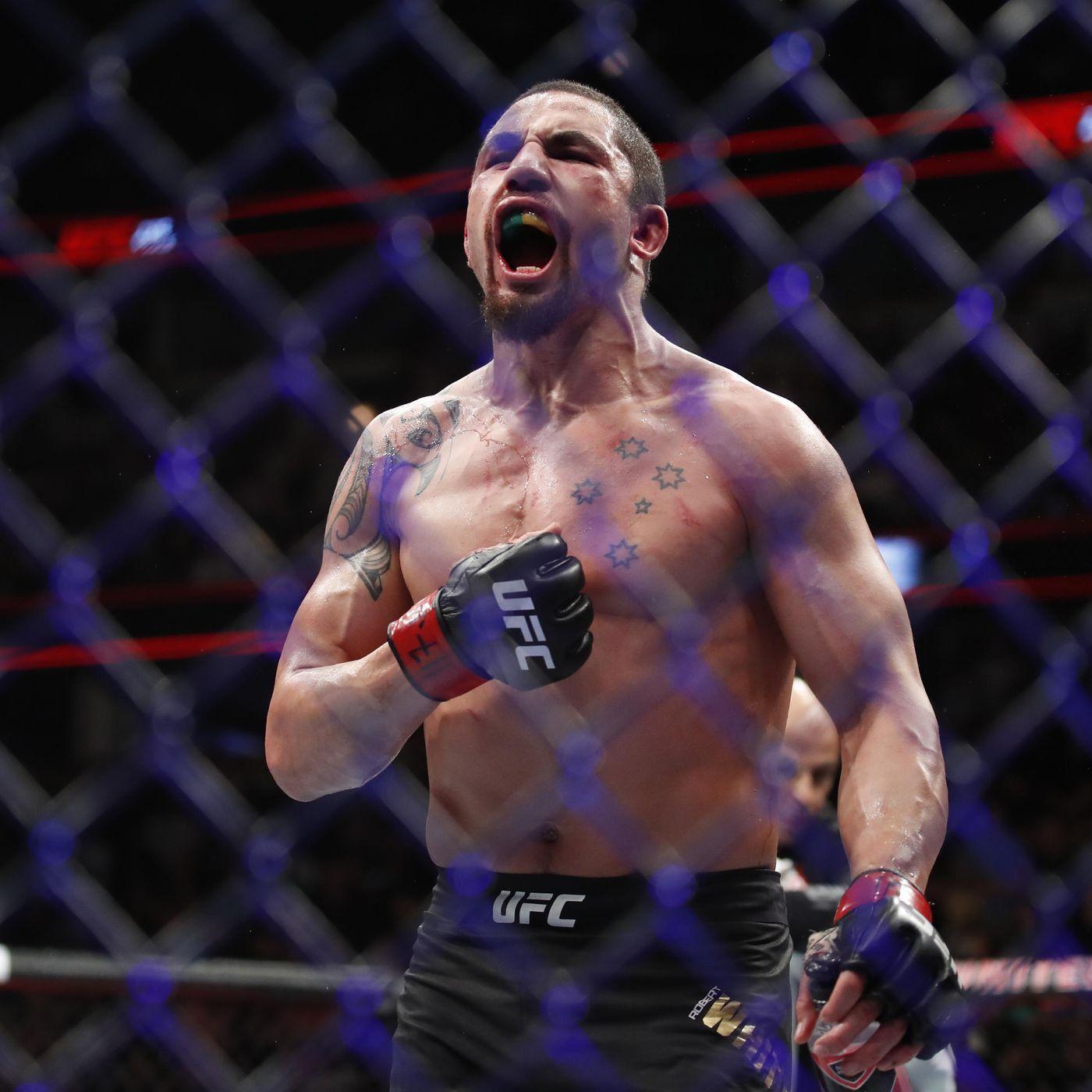 UFC 234: Robert Whittaker shoots down 'bulls—t' rumor being spread