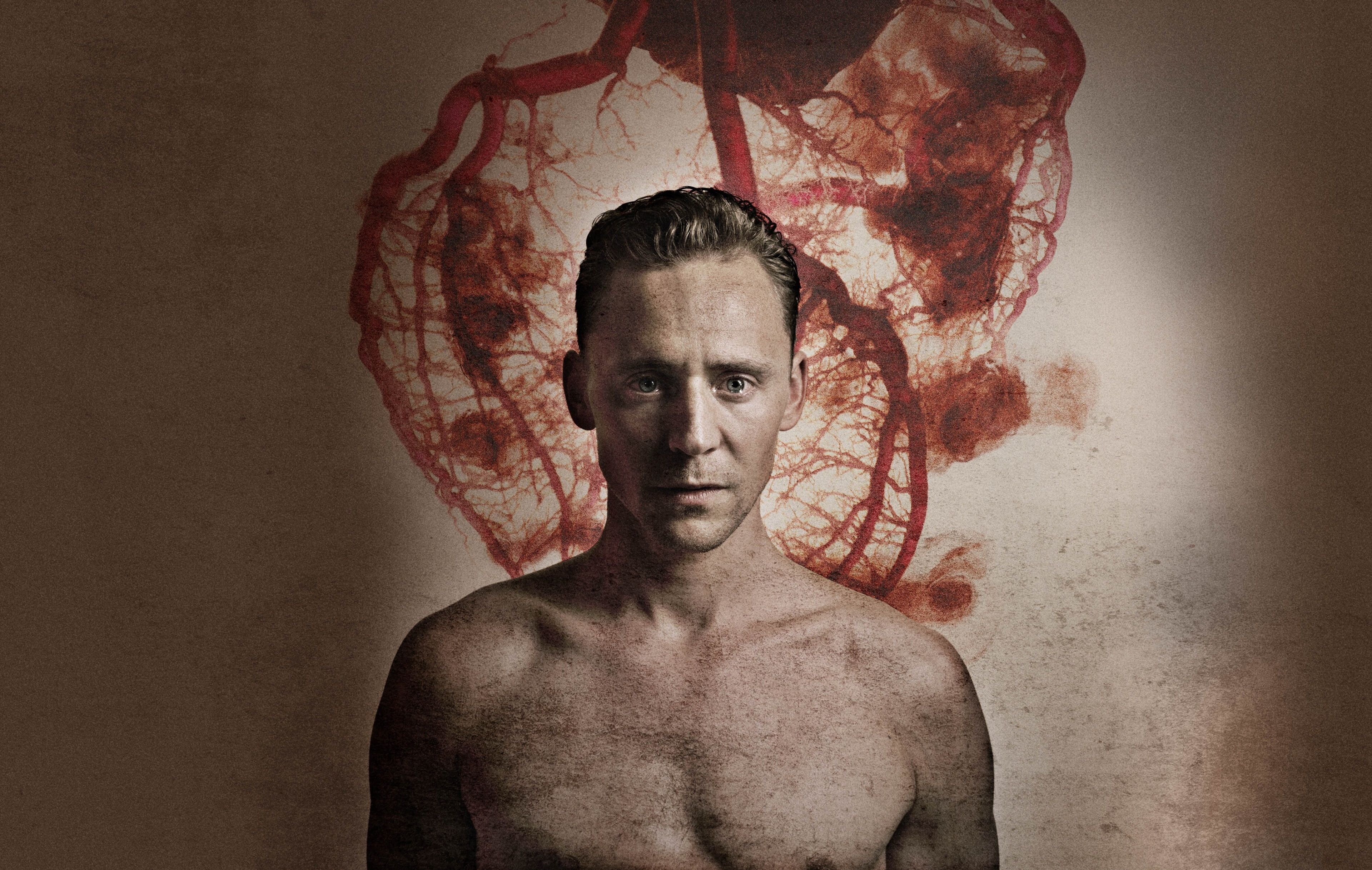 tom hiddleston 4k hr wallpaper