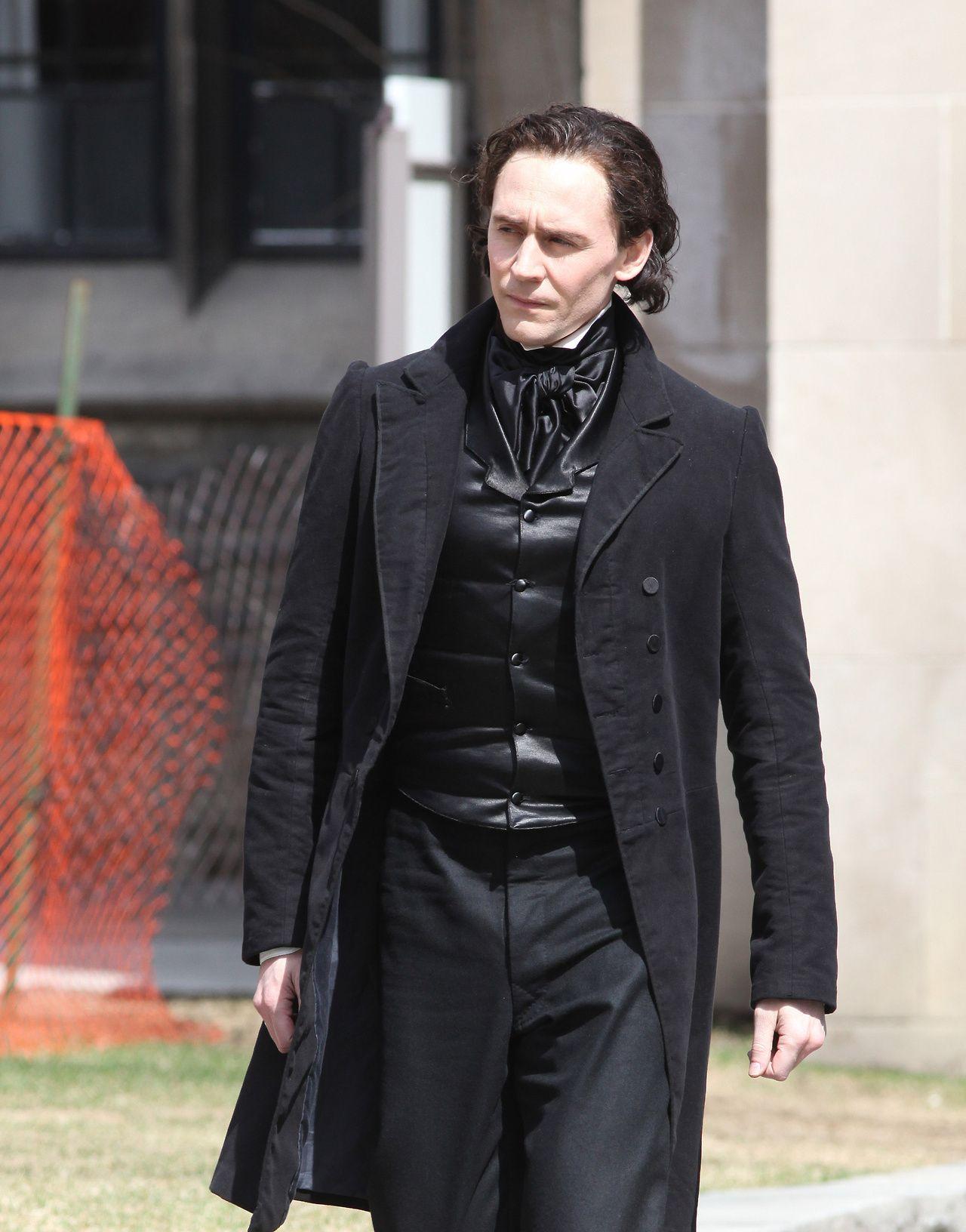 Tom Hiddleston image Filming Crimson Peak HD wallpaper