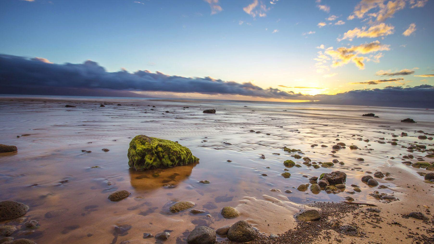 Kaanapali, Shores, HD Sea Wallpaper, Sand, Ocean, Summer, Sun