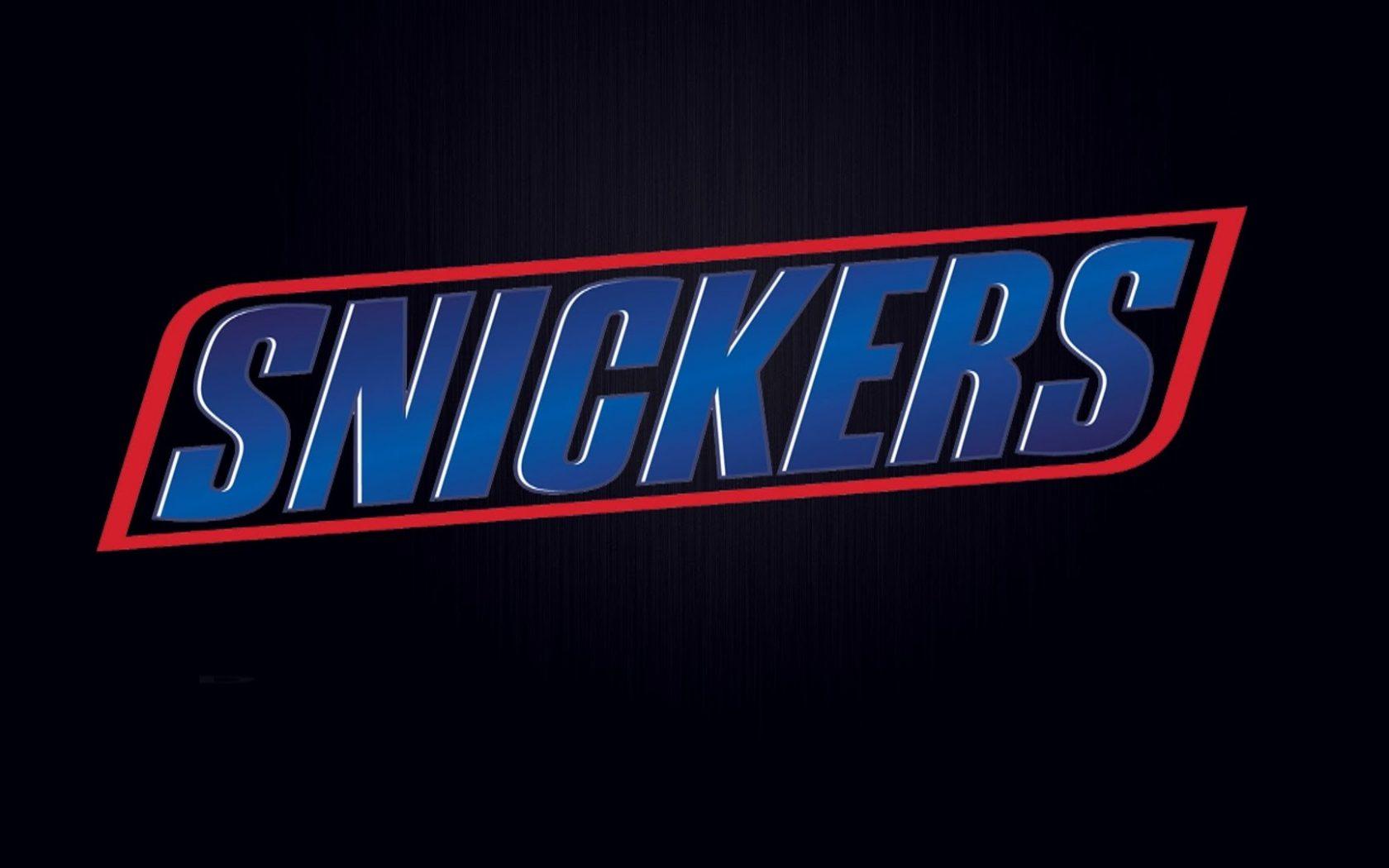 Snickers Chocolate Bar Logo Wallpaper