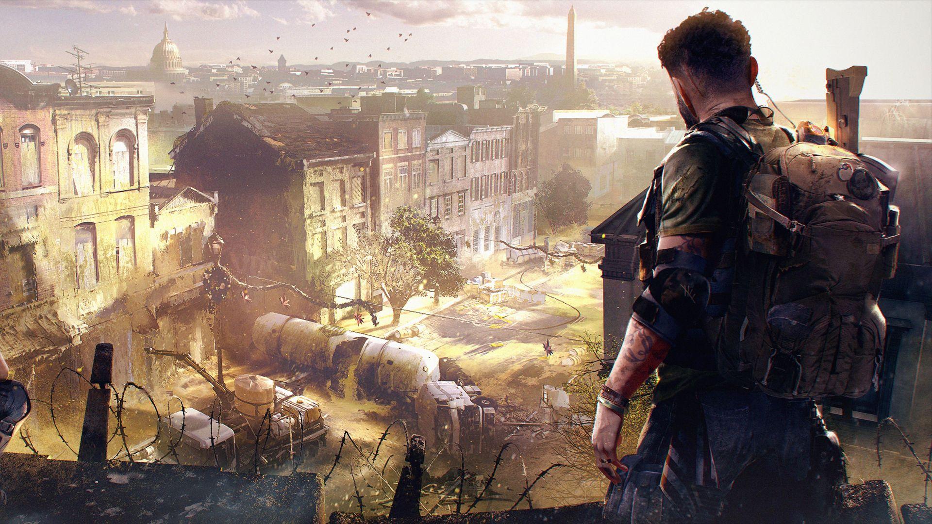 Division's lone scout. Wallpaper from Tom Clancy's The Division 2