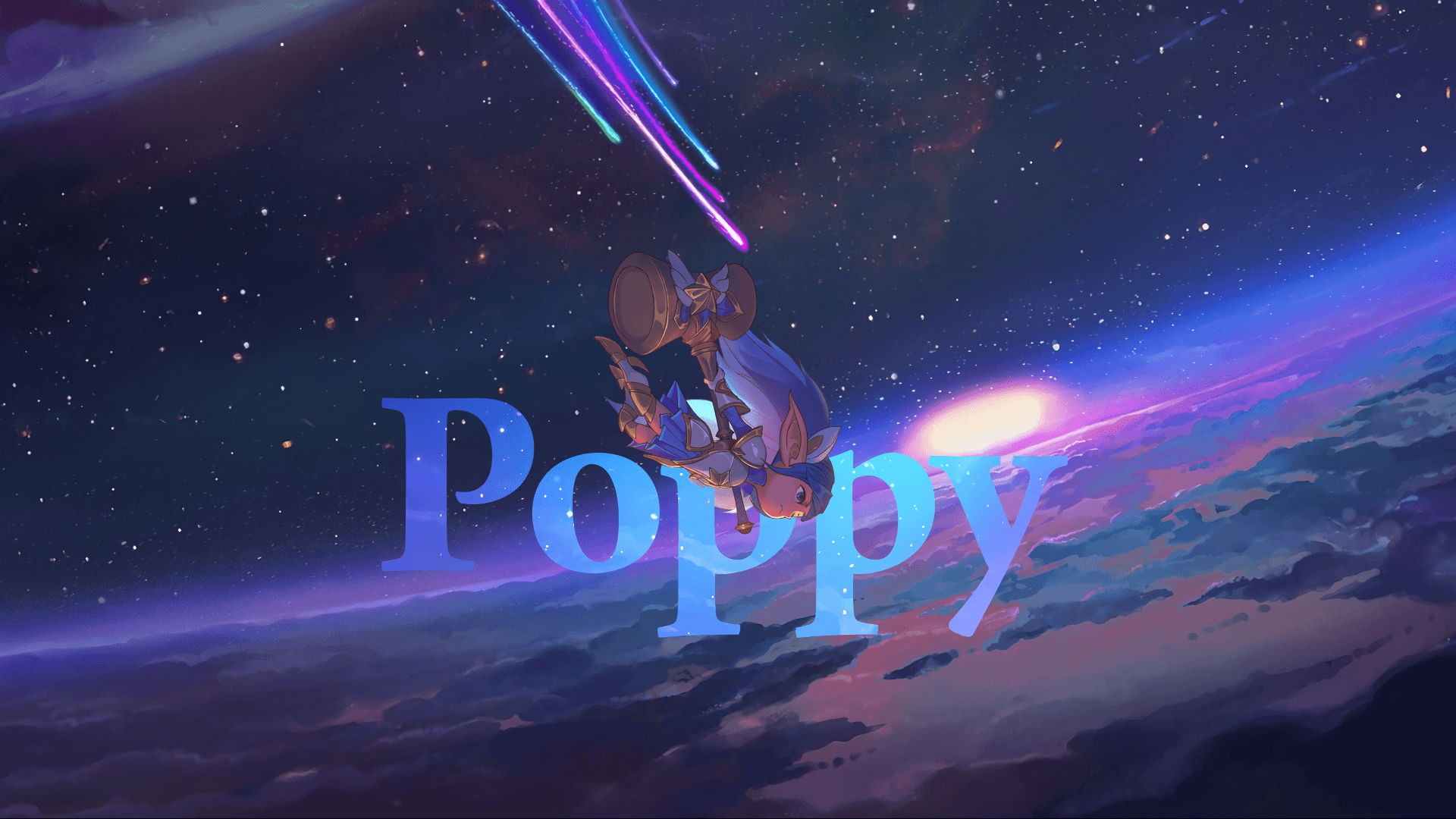 Star Guardian Poppy. League Of Legends Wallpaper. Star guardian