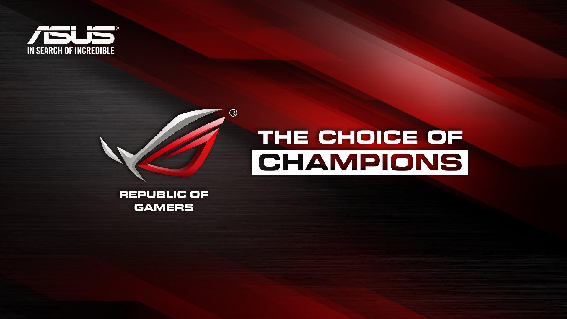 Asus The Choice Of Champions Rog. Bilder, Hintergrundbilder