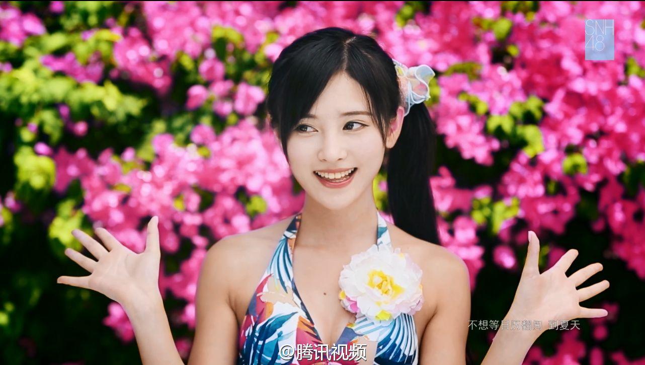 SNH48 image Ju JingYi Ponytail to Chouchou HD fond d'écran